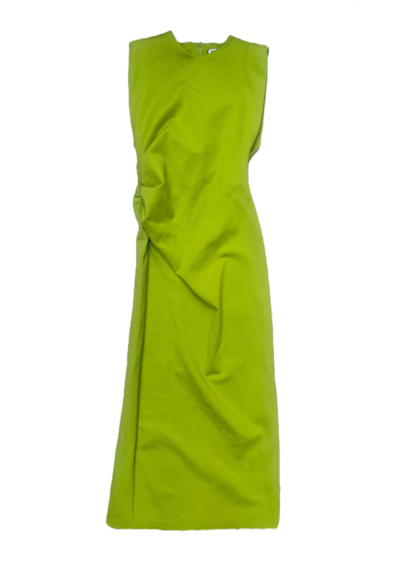 New with Tags Zara Lime Green Dress S image 0