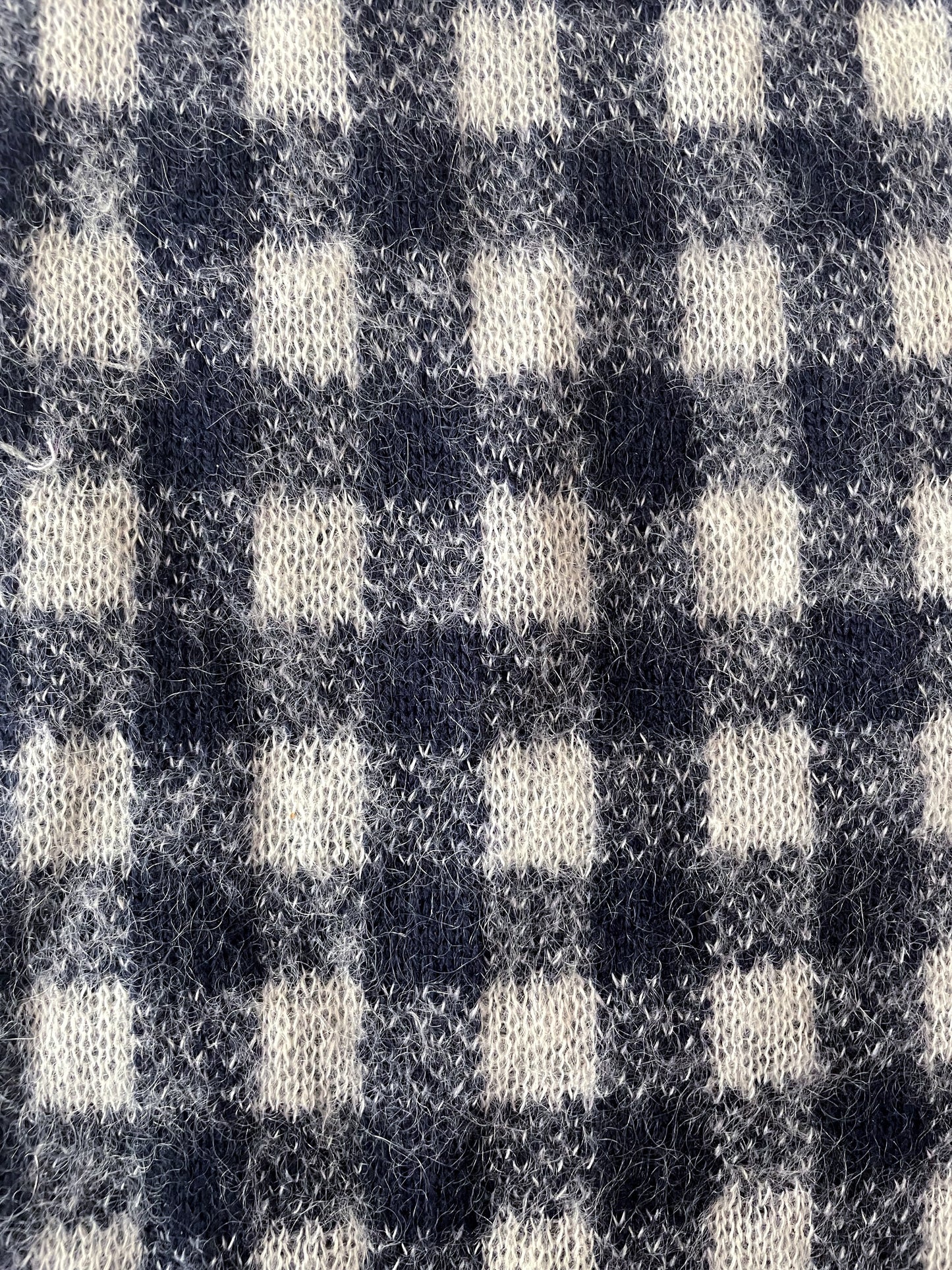 Joseph Wool Knitted Check Top M image 3