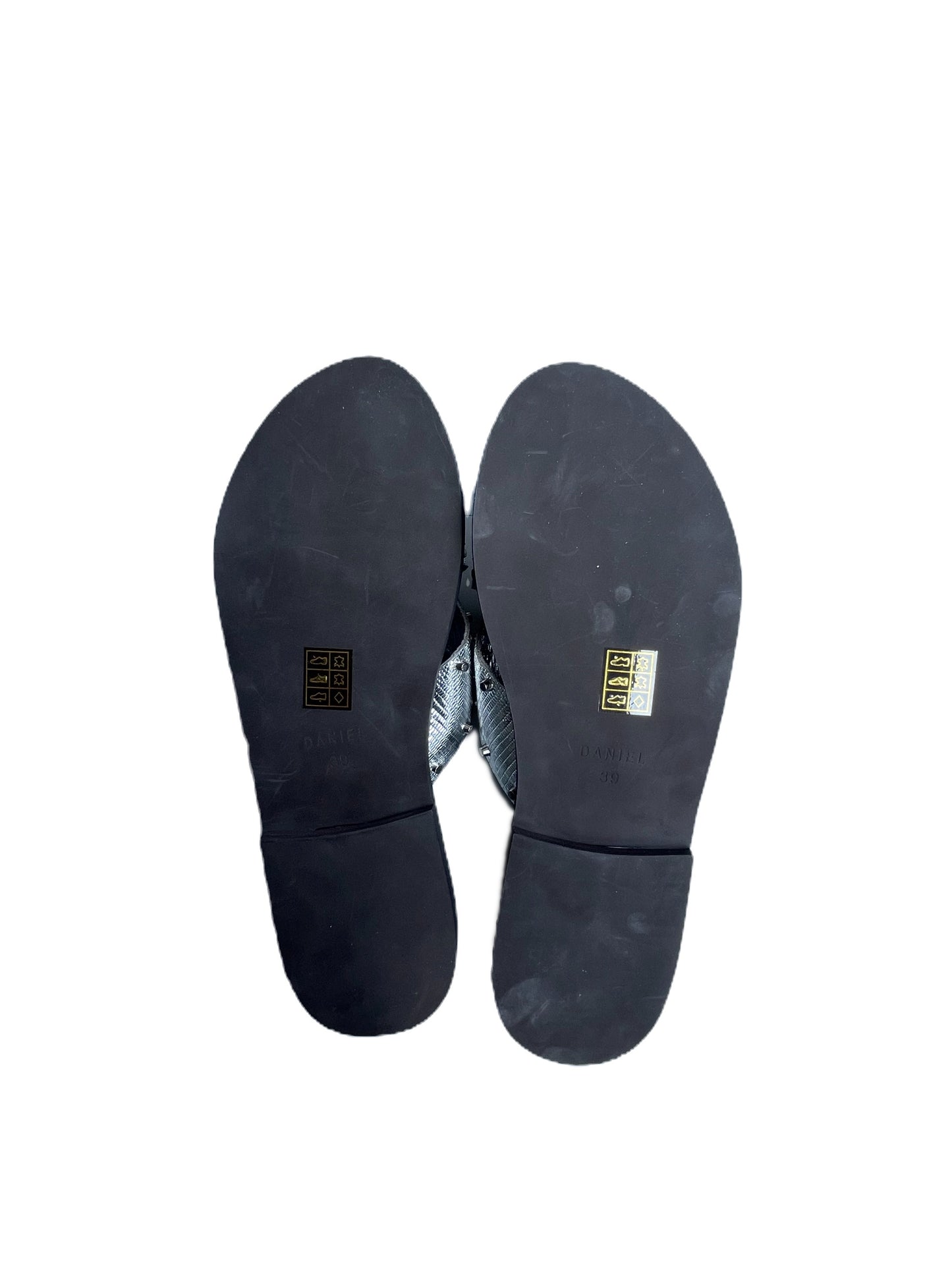 Daniels Silver Flat Sandals EU 39 image 3