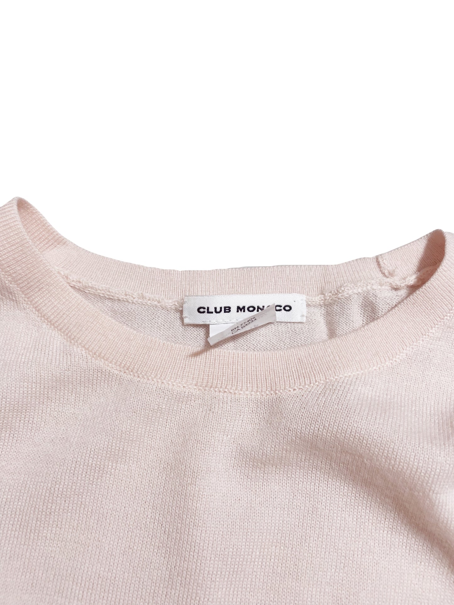 Club Monaco Pink Knit XS image 2
