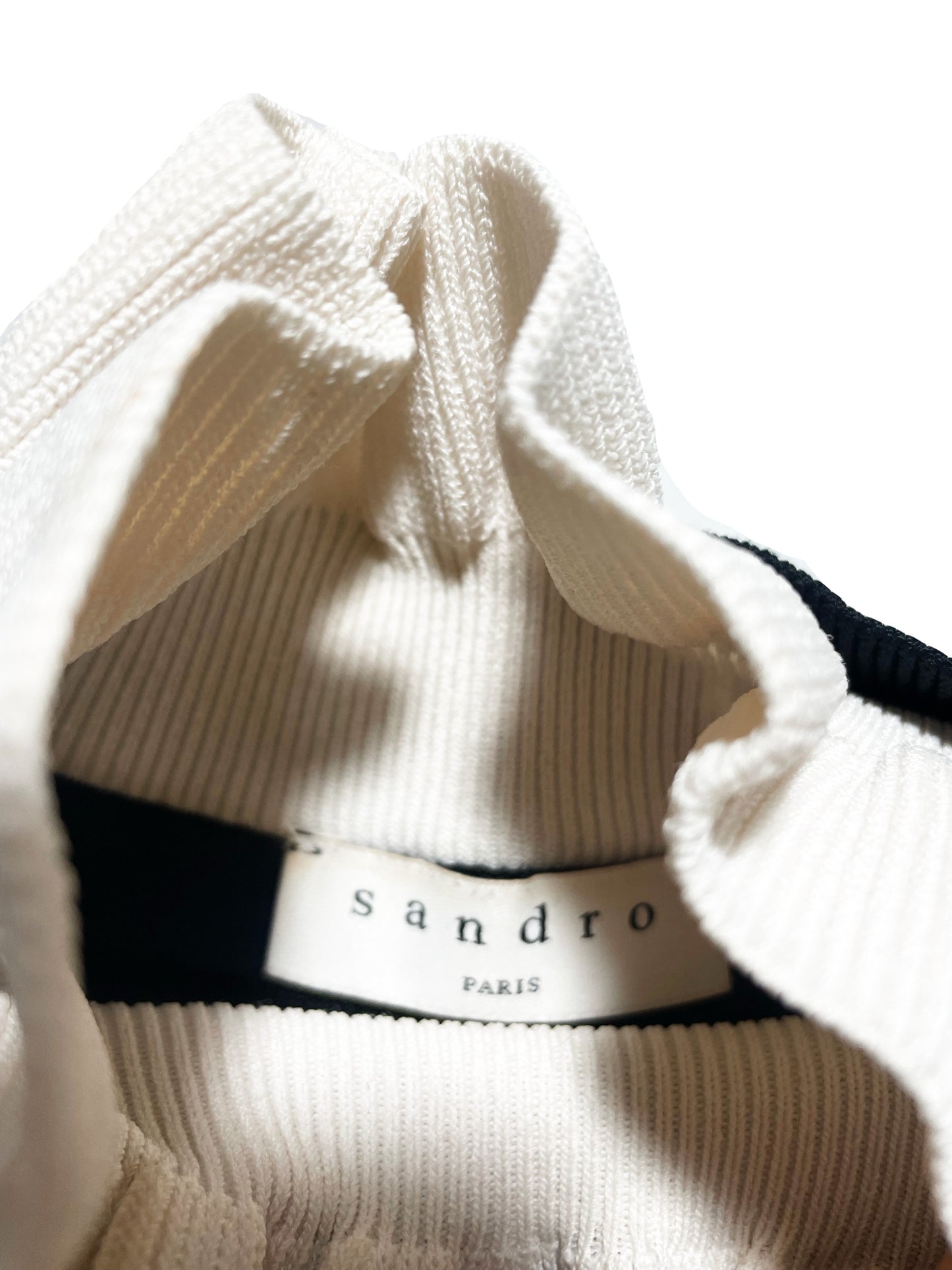 Sandro Collar Dress UK 12 image 3