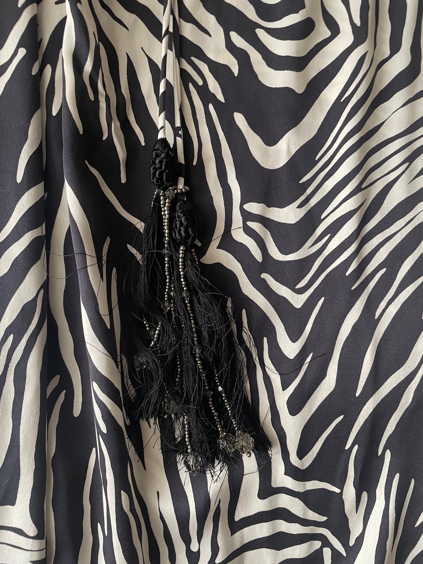 Marie France Van Damme Cover up Silk Dress M image 4