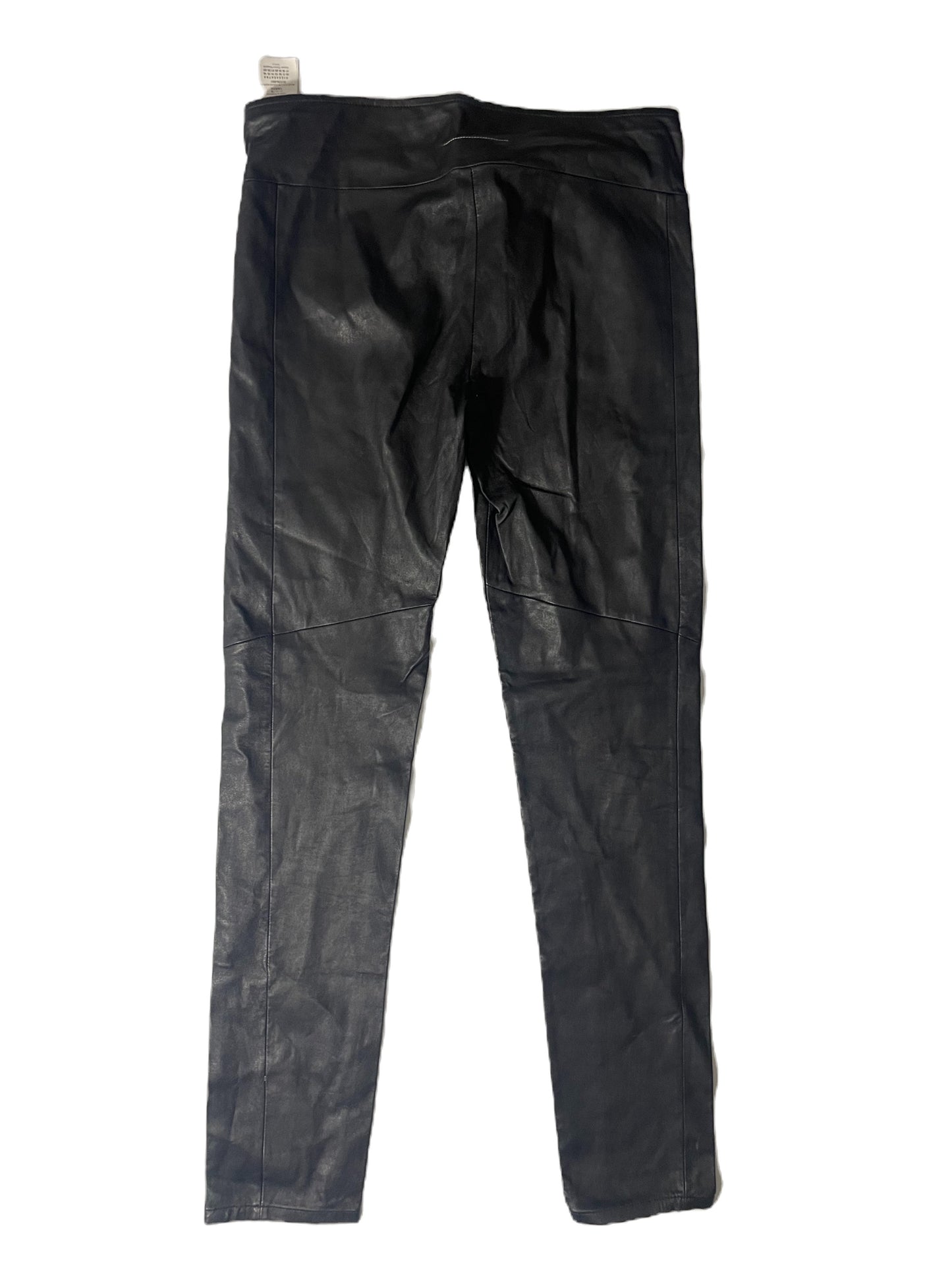MM6 by Maison Martin Margiela Leather Trousers UK 14 image 1
