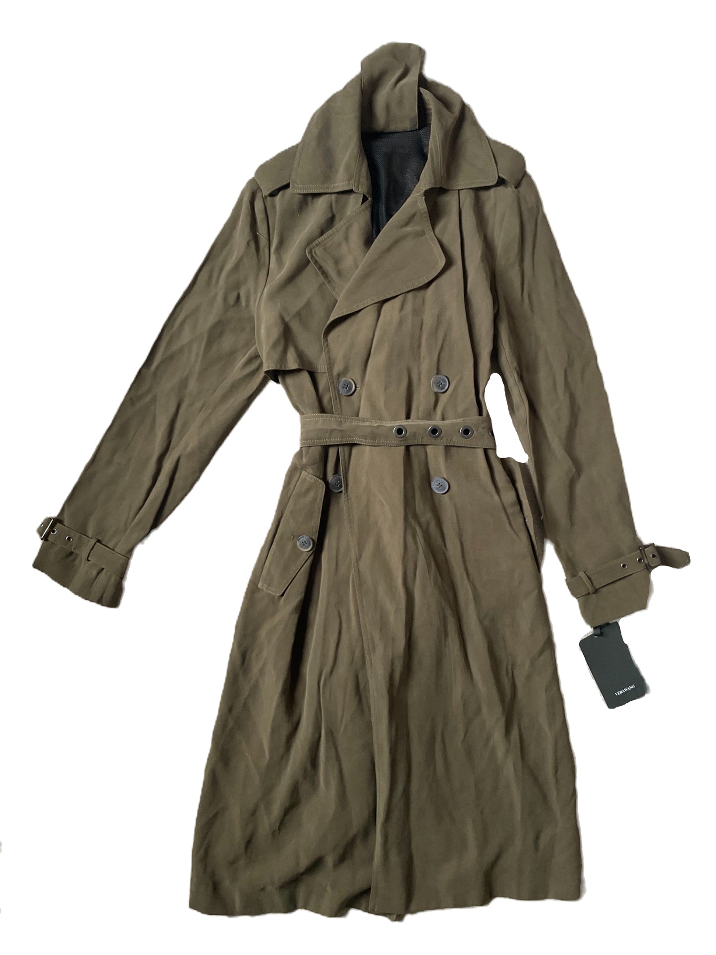 New With Tags Vera Wang Trench Coat S image 0