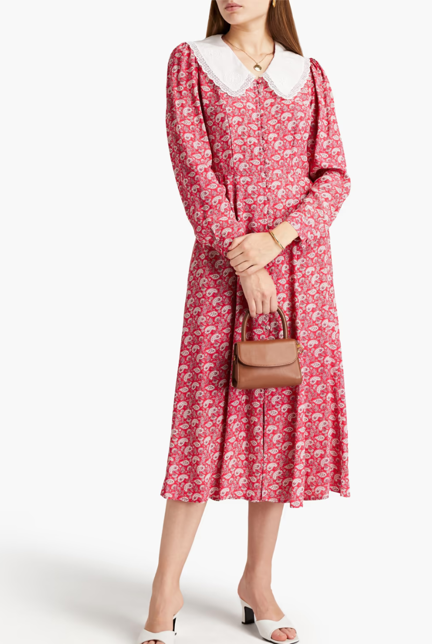 Ghost Paisley Dress S image 1