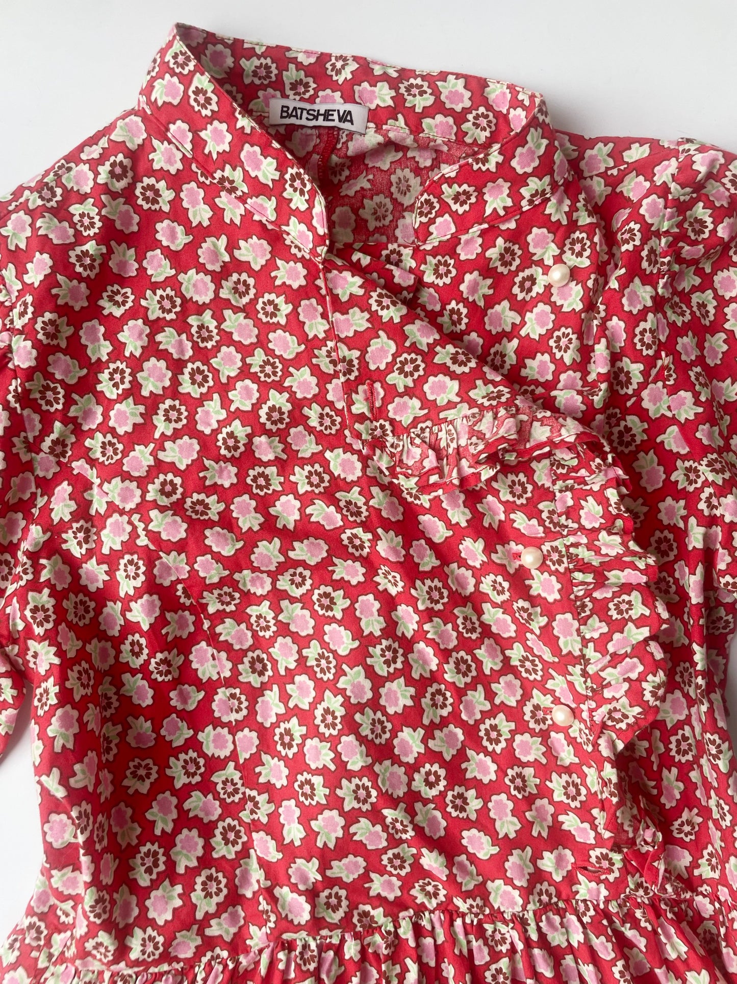 Batsheva Belted Dress UK 10 image 3
