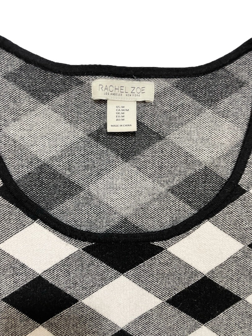 Rachel Zoe Check Vest M image 2