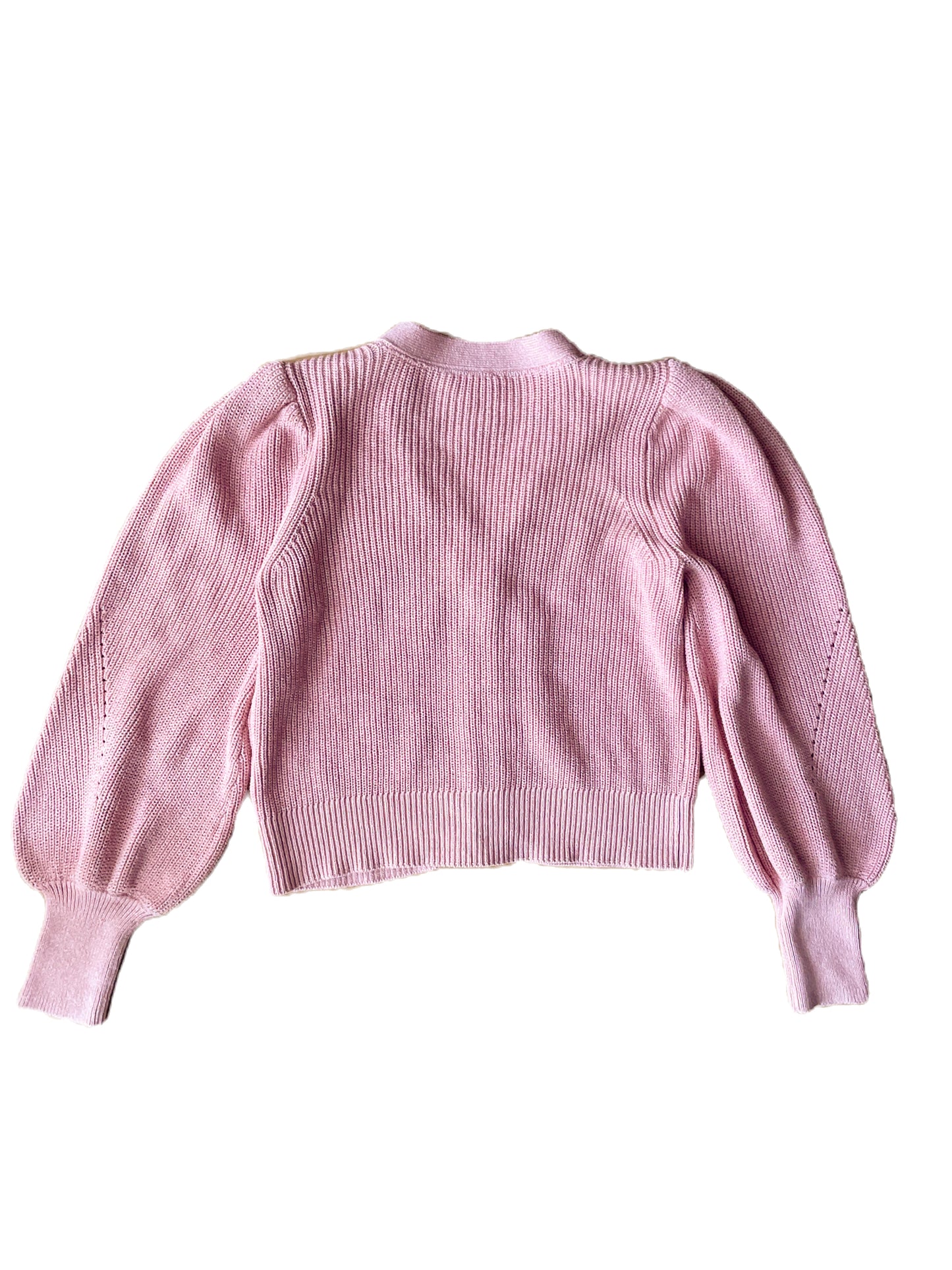 Me+Em Light Pink Knit Cardigan L image 1