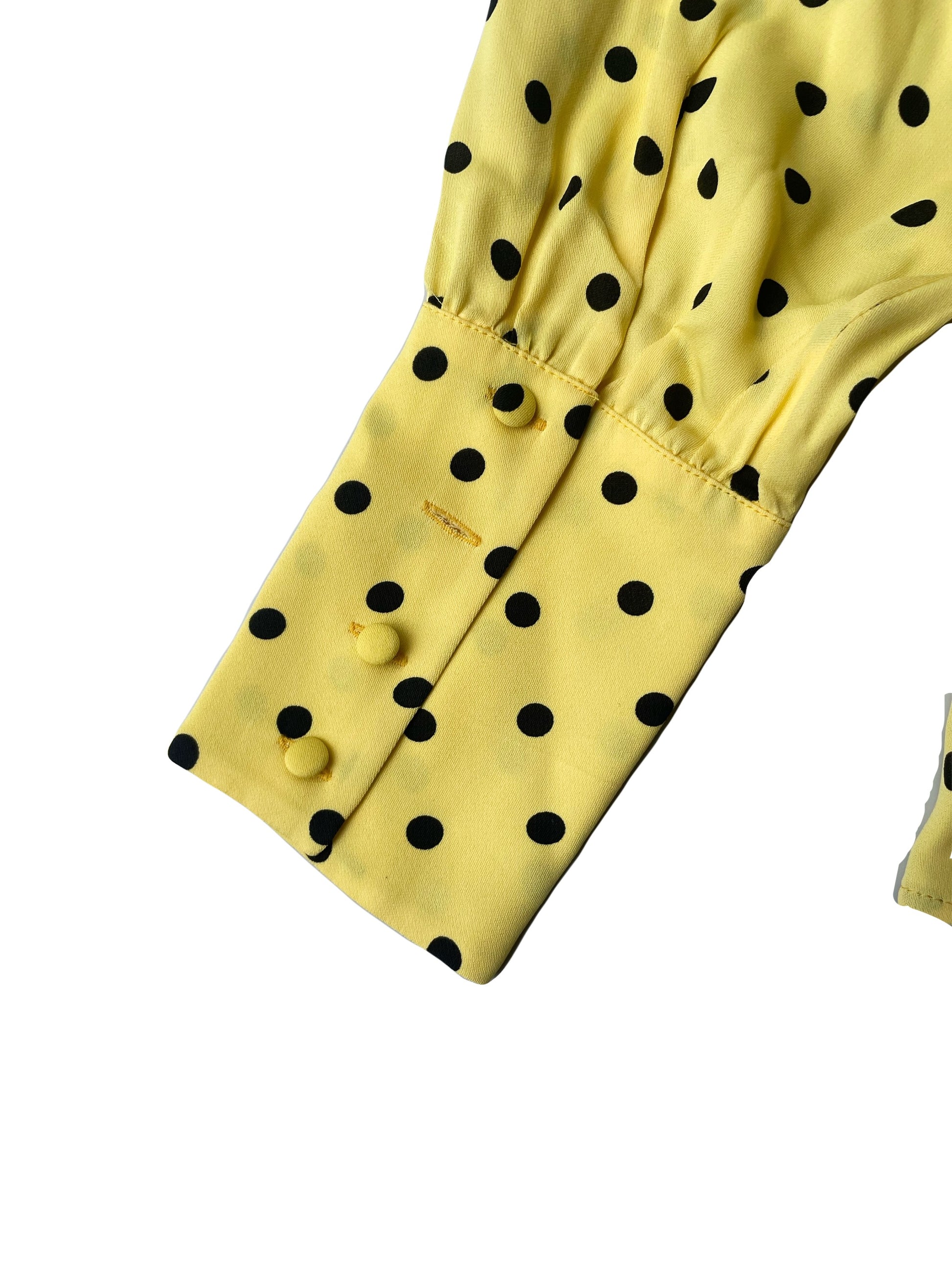 Red Valentino Polka Dot Blouse UK 10 image 3