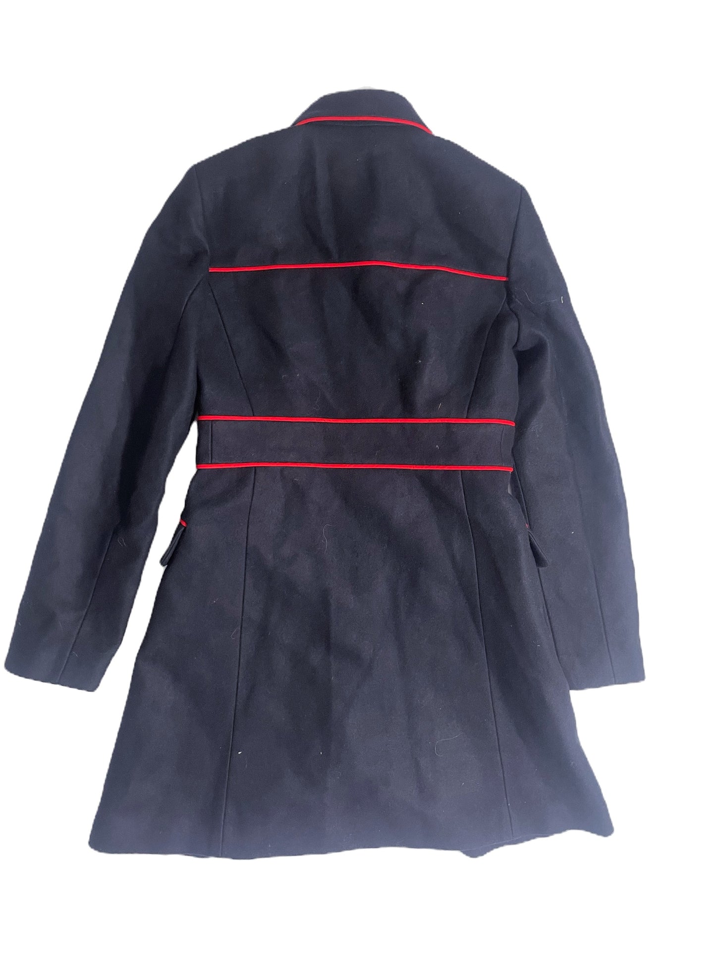 Tara Jarmon Navy Wool Coat UK 10 image 1
