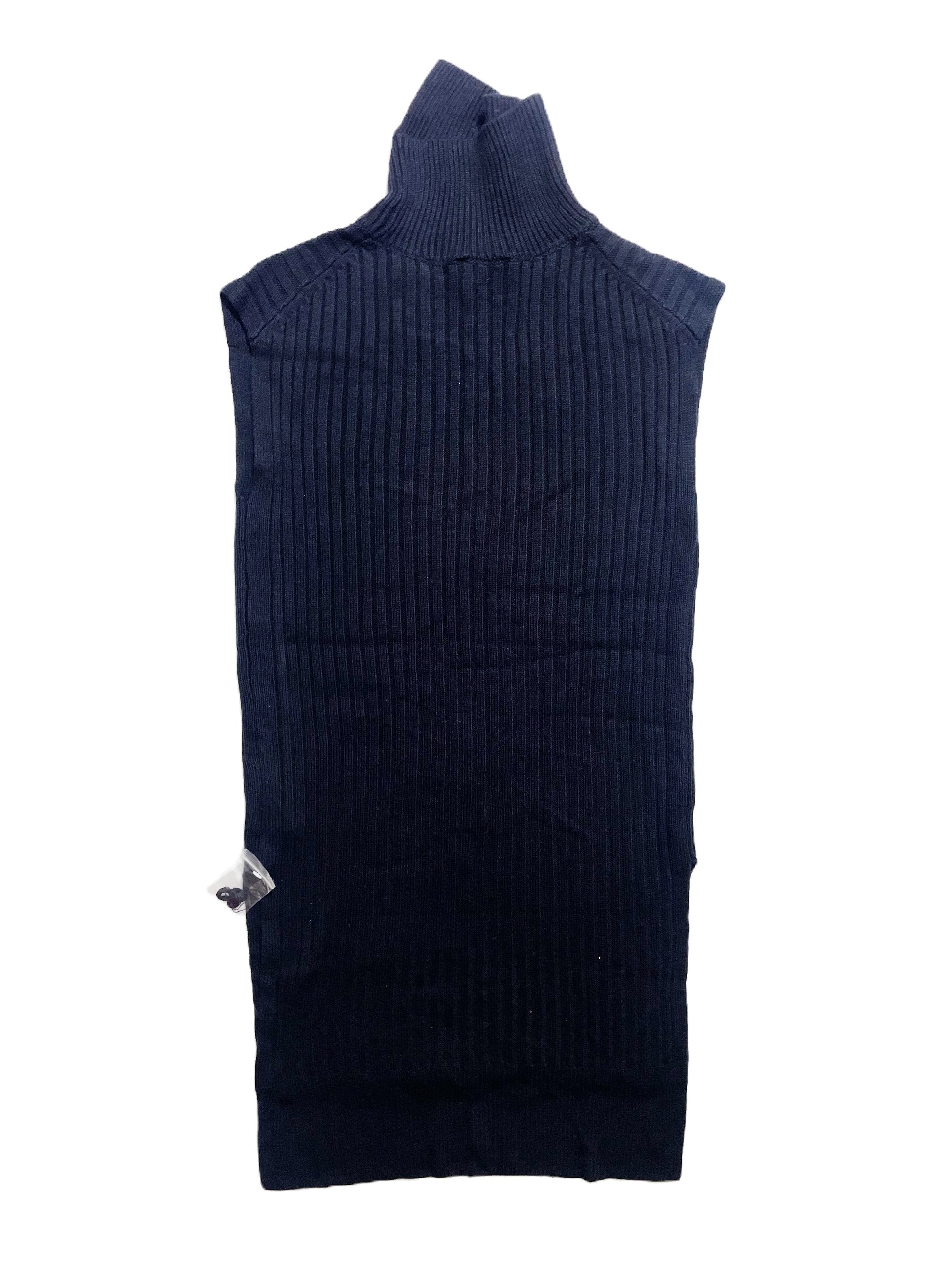 Whistles Navy Knit Sleeveless Dress XS image 1