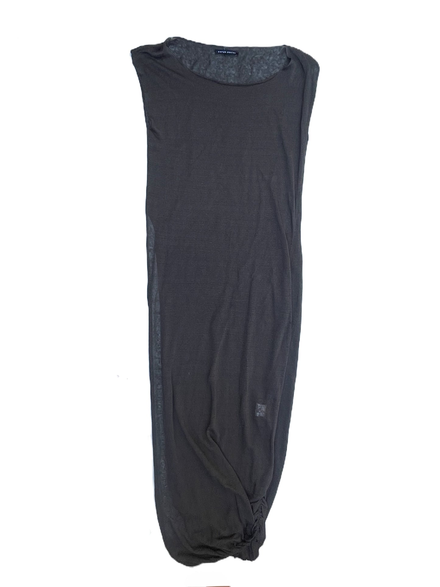 Sarah Pacini Linen Kaftan Dress One Size image 0