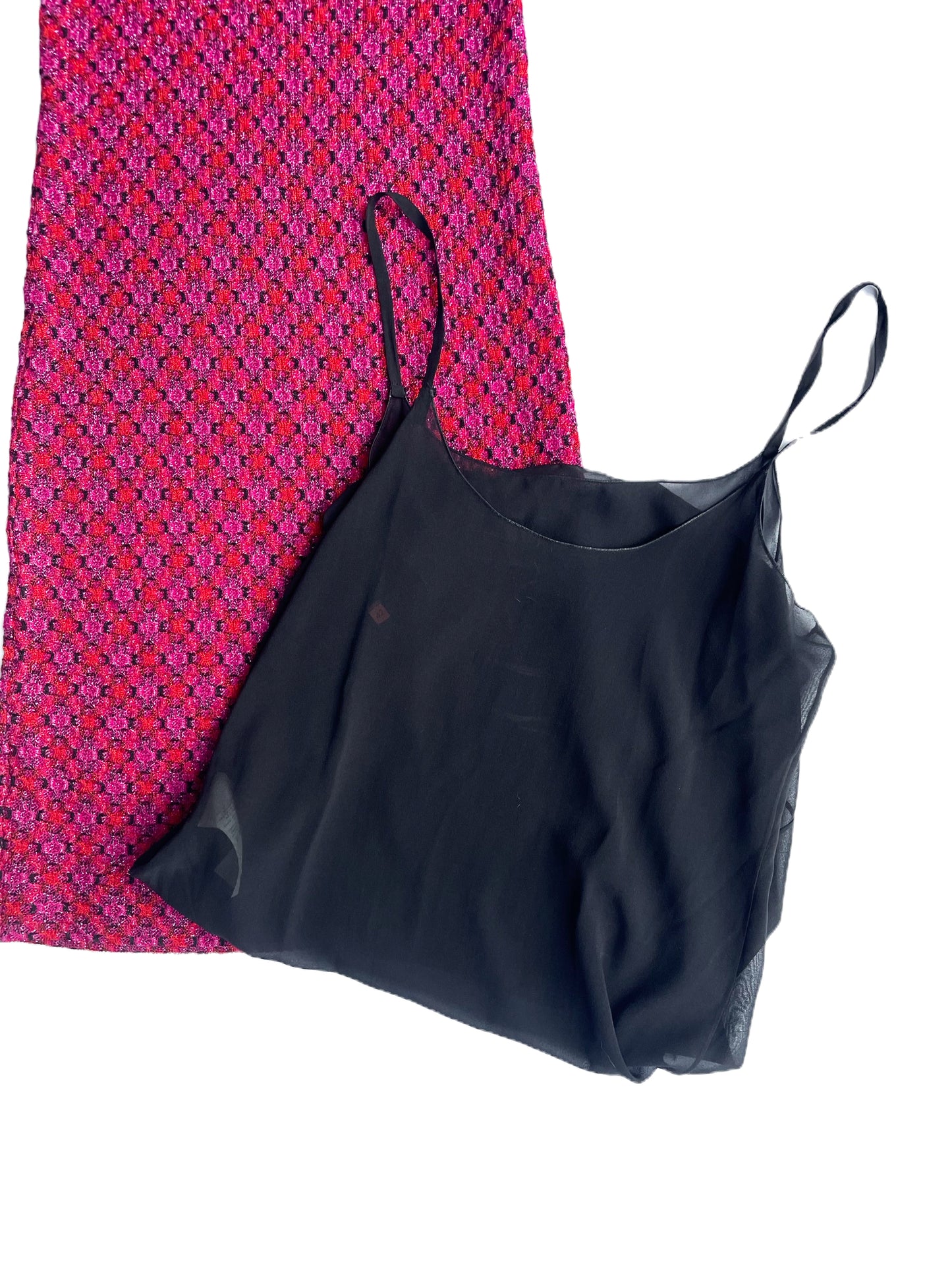 Missoni Pink Crochet Dress UK 10 image 2