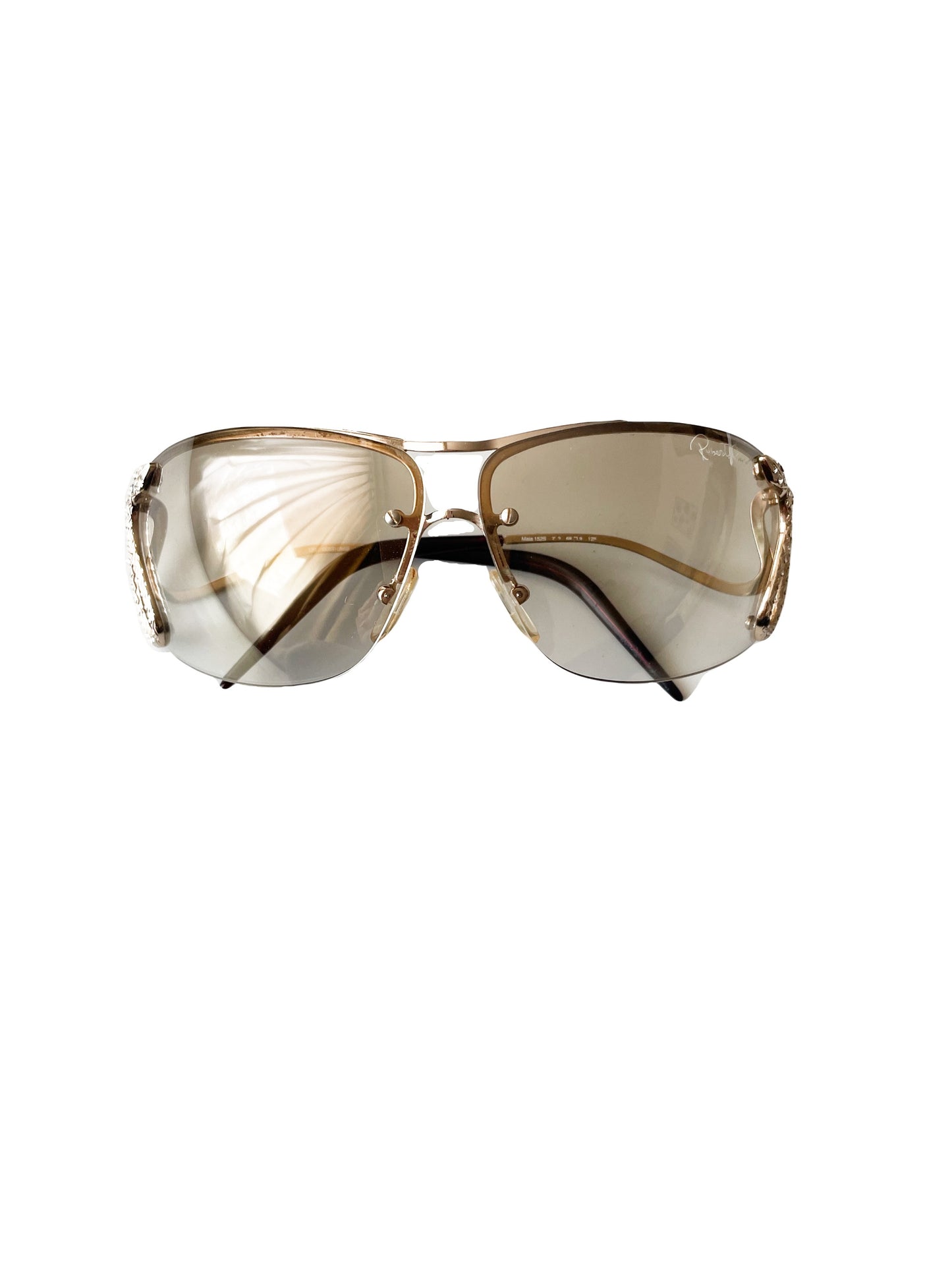 Roberto Cavalli Gold Sunglasses image 0