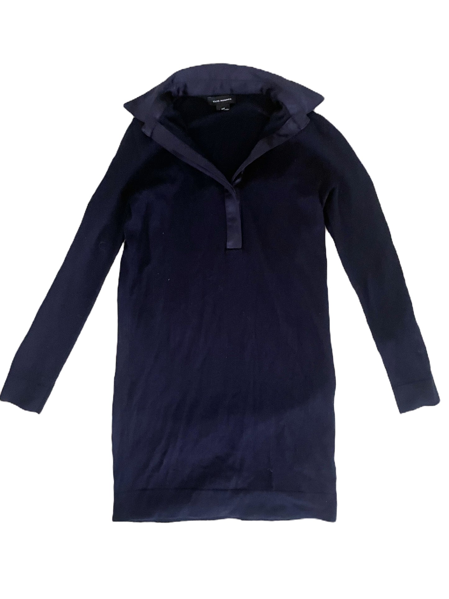 Club Monaco Wool Navy Dress S image 0