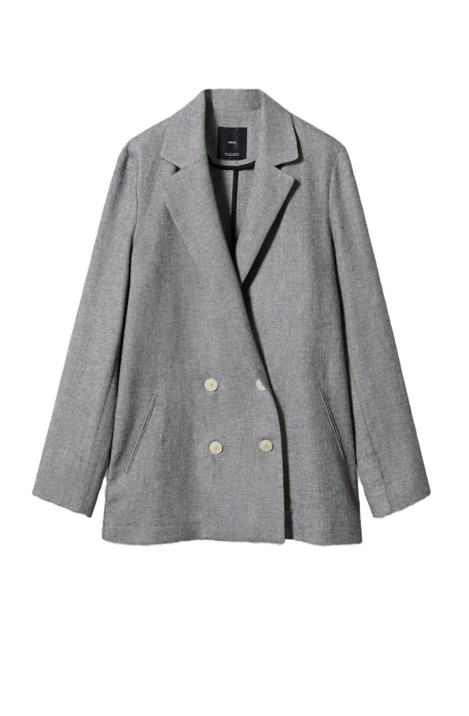 Mango Linen Blazer S image 1