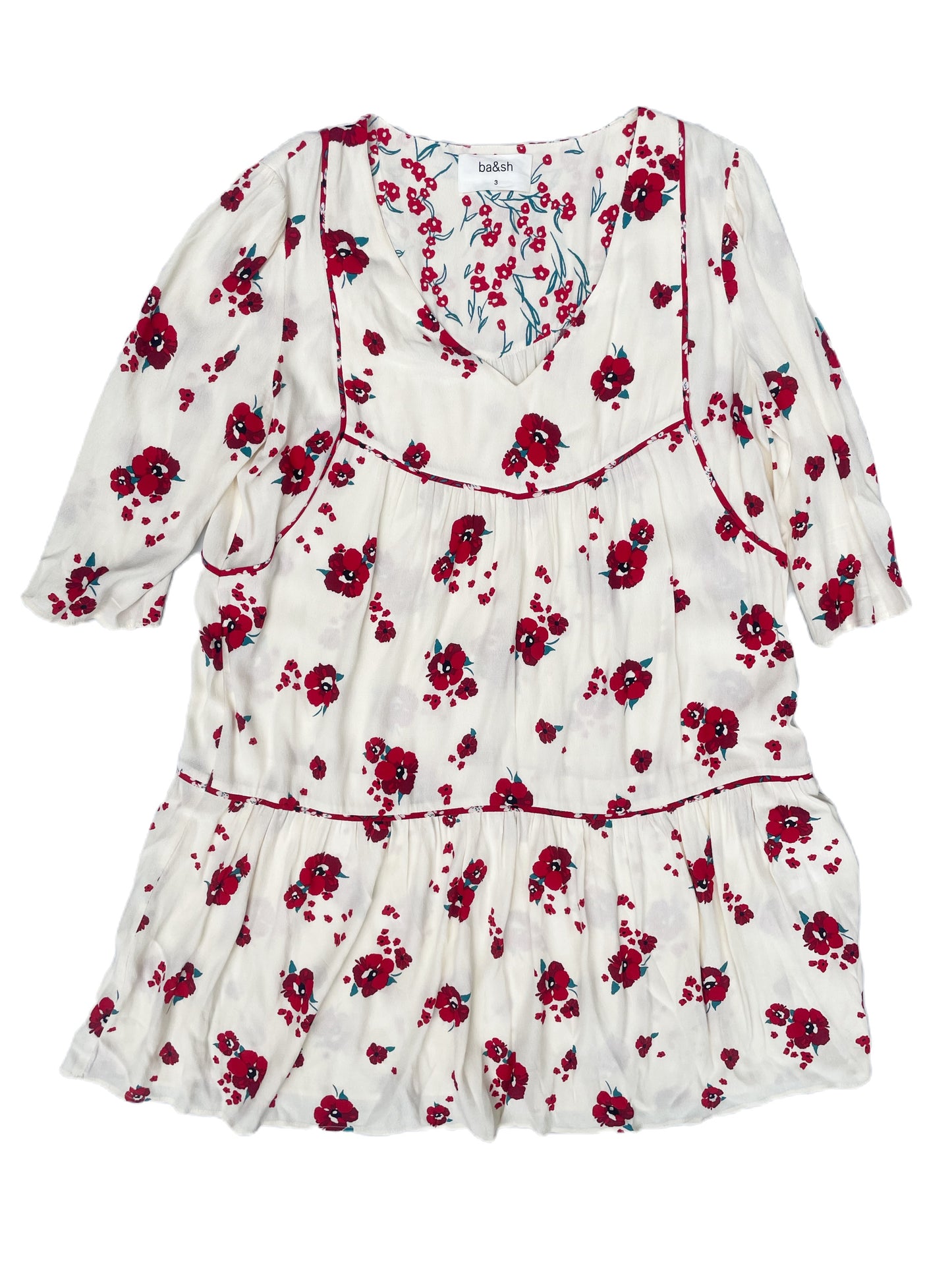 Ba&sh Printed Dress L image 0