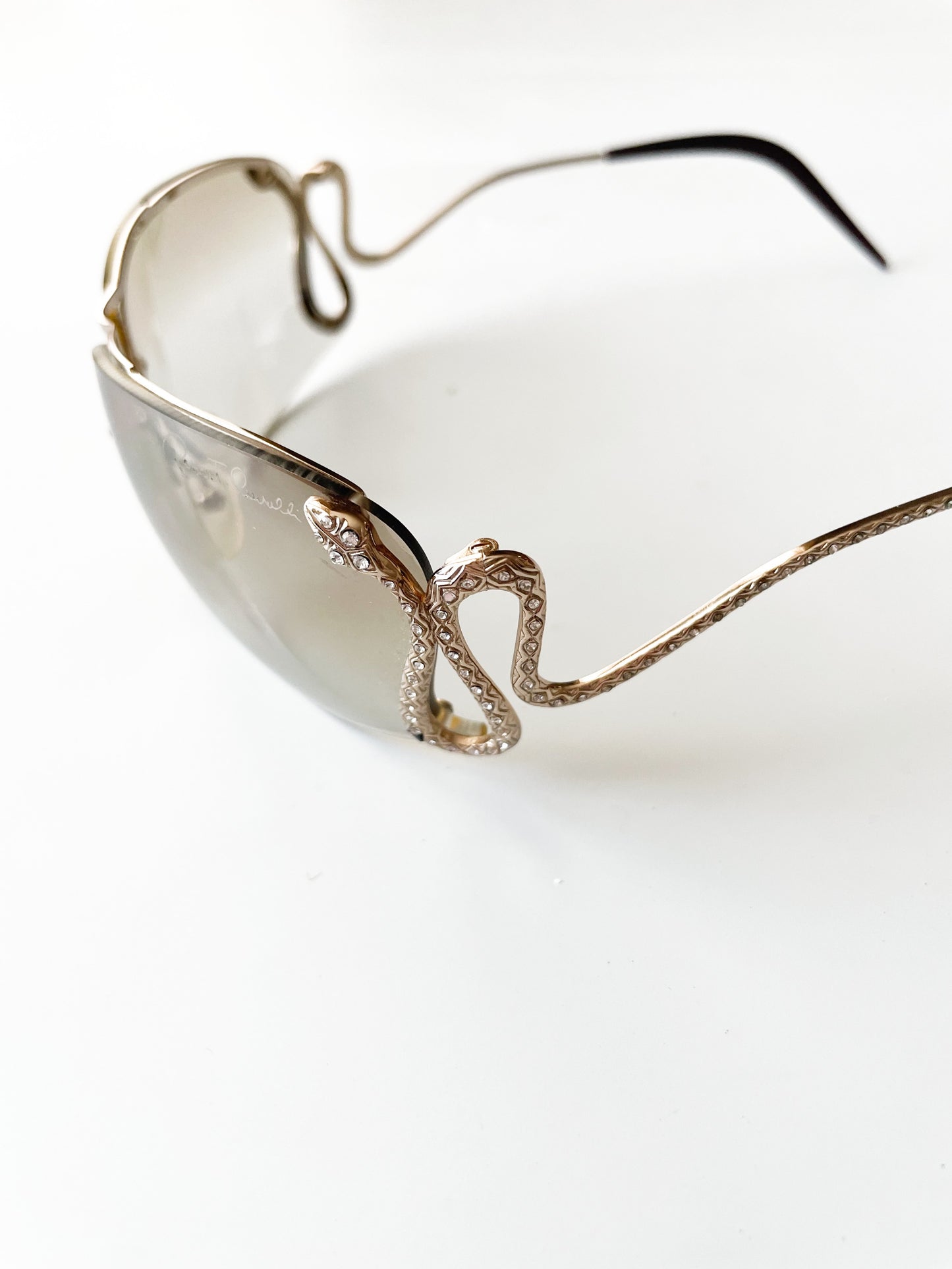 Roberto Cavalli Gold Sunglasses image 3