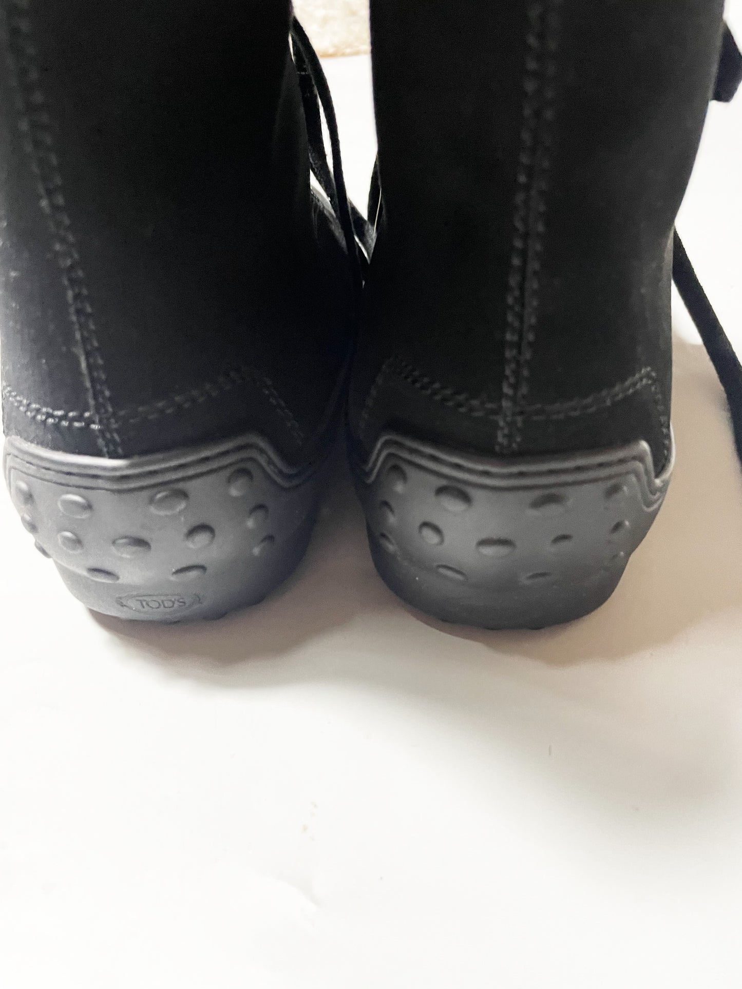 Tod's Black Sheepskin Boots UK 5 image 2