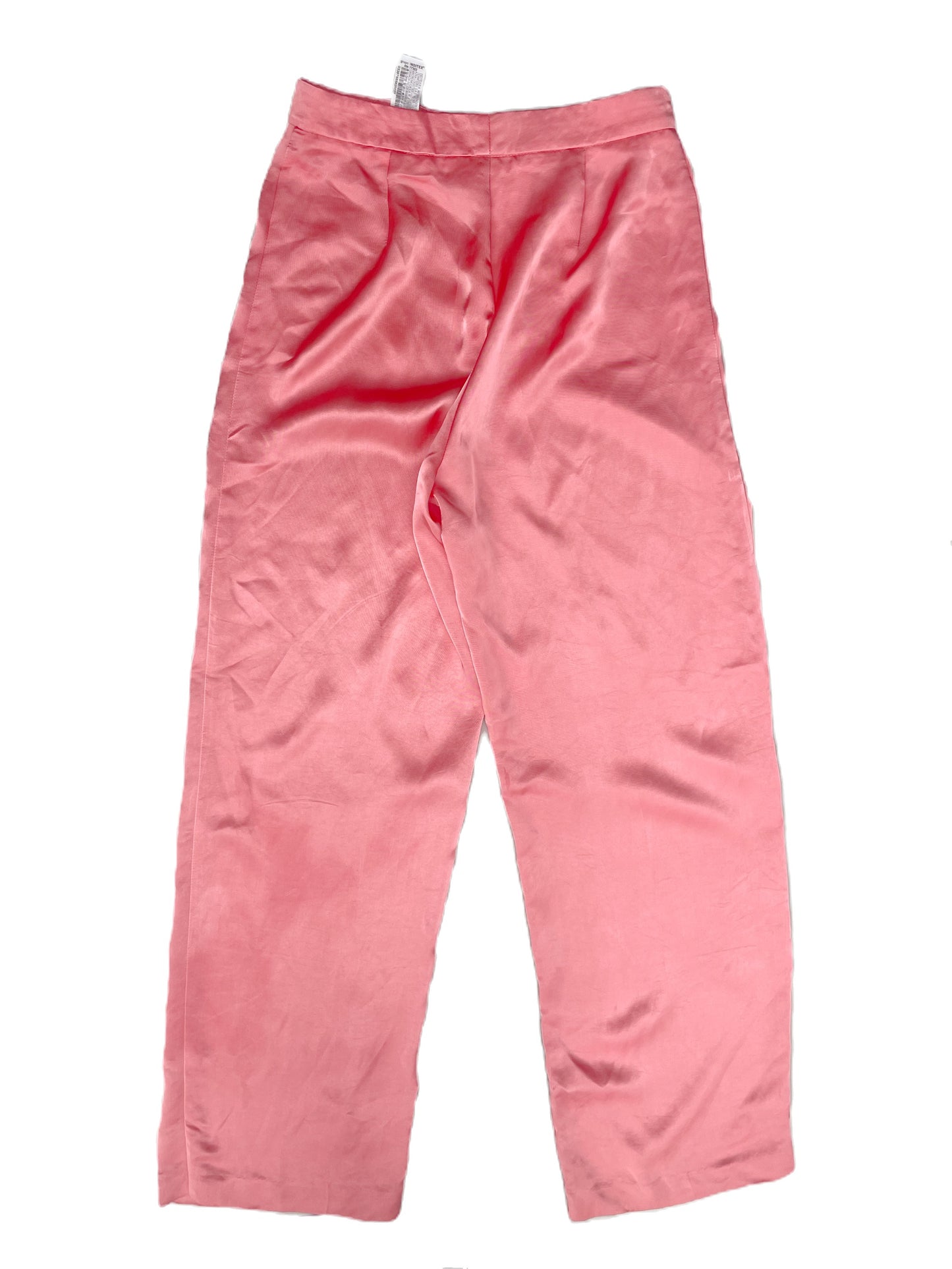 Zara Pink Satin Trousers S image 1