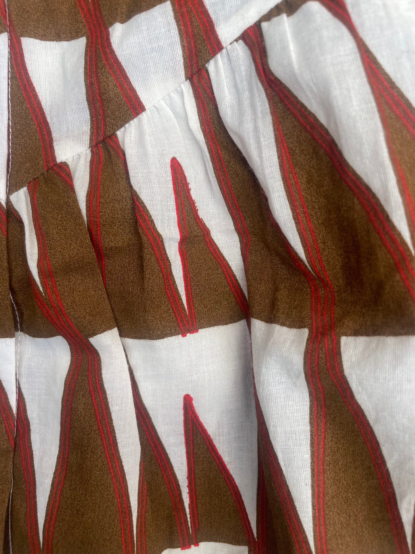New With Tags Sézane Print Shirt UK 8 image 2