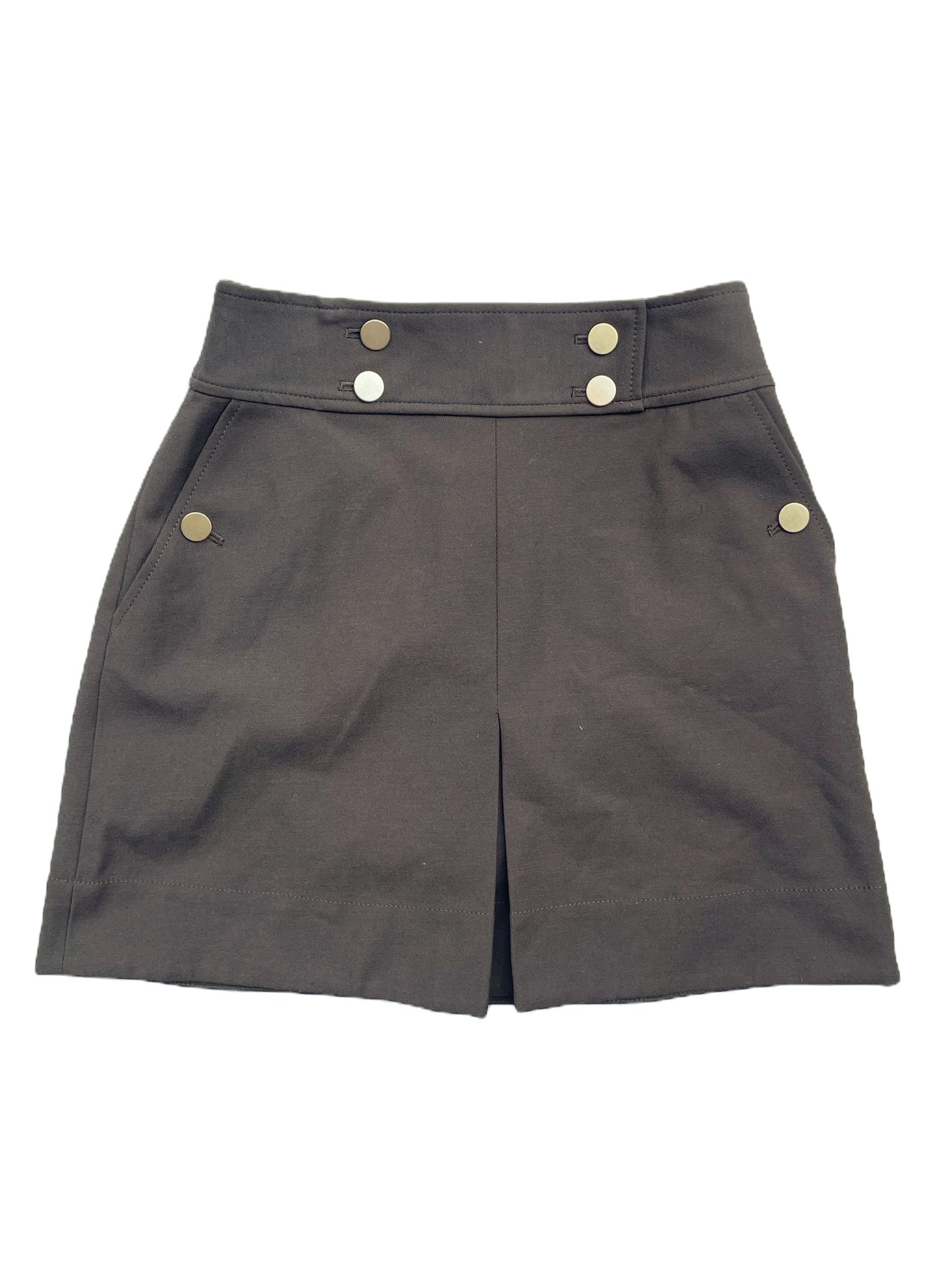 Club Monaco Khaki Mini Skirt UK 8 image 0