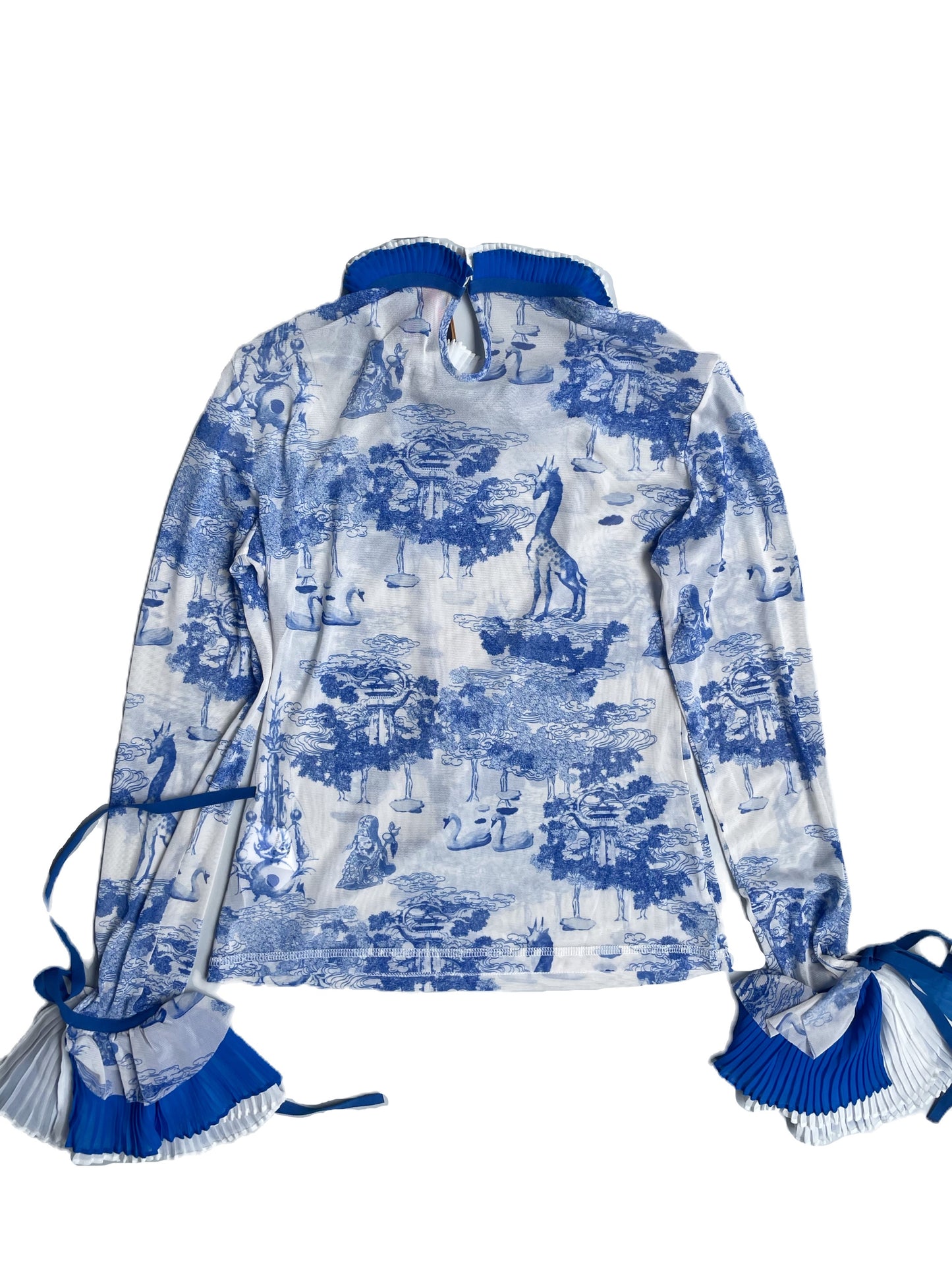 Muzkin Mesh Blouse M image 1