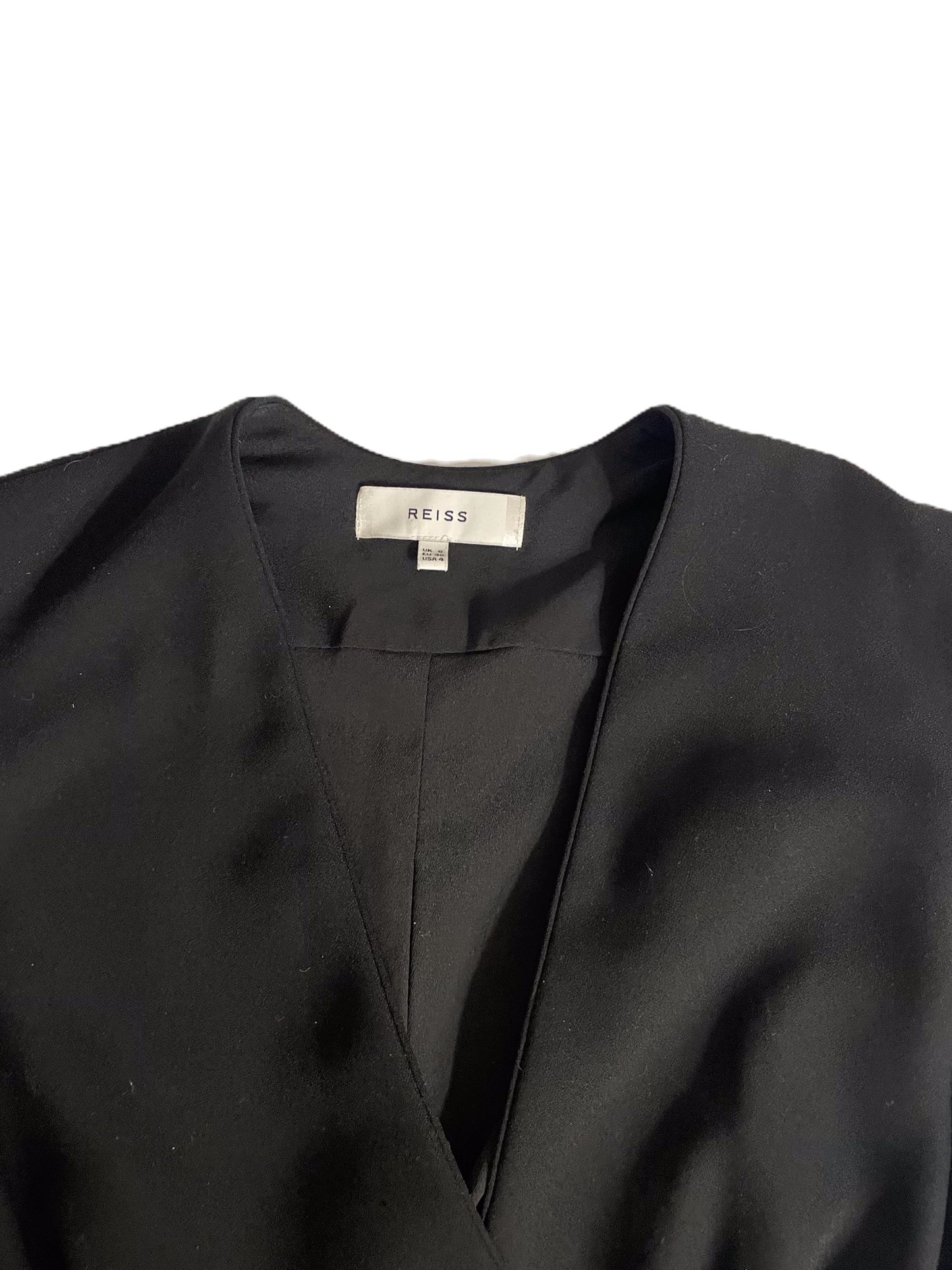 Reiss Black Jumpsuit UK 8 image 2