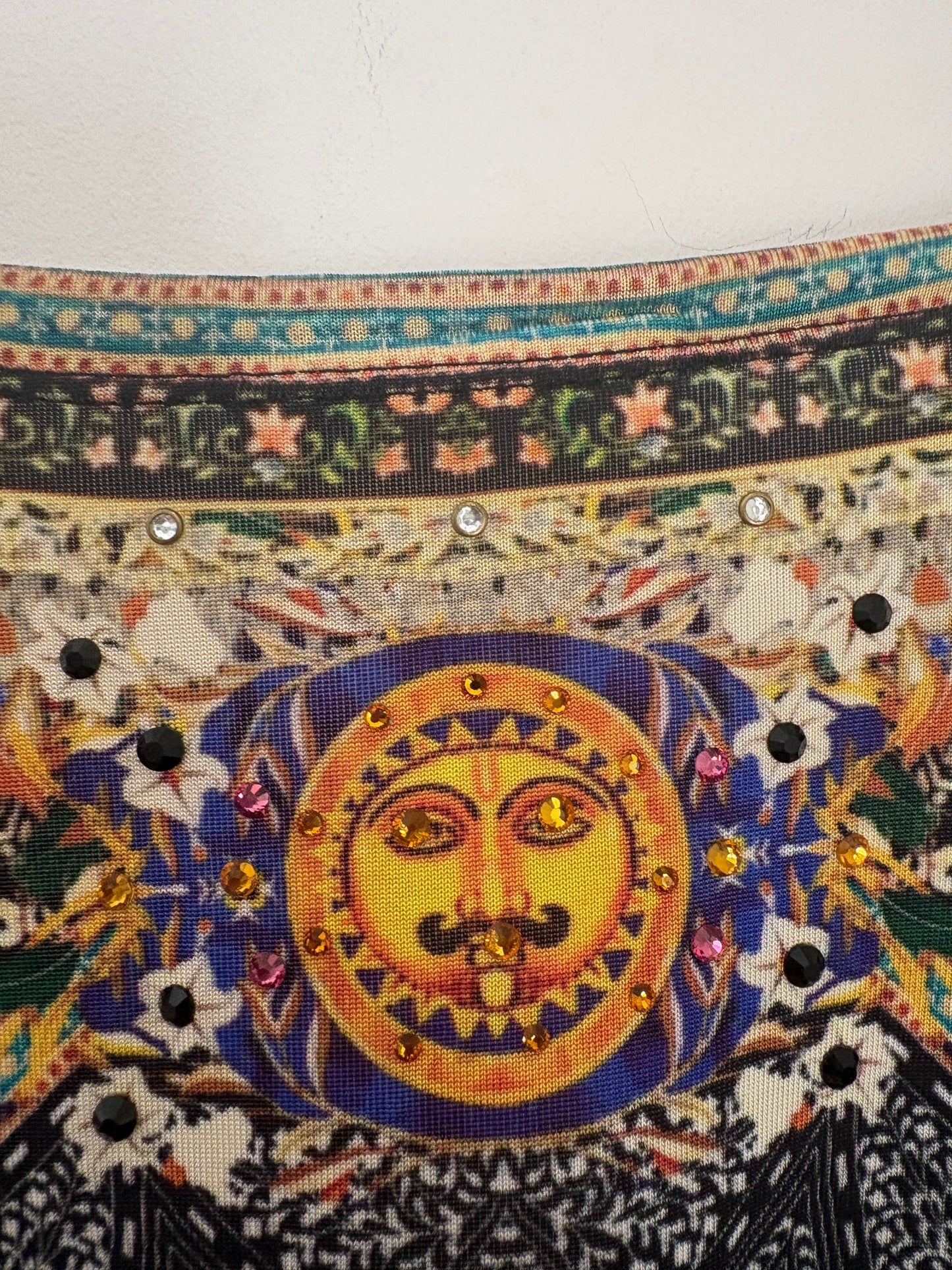 Camilla Beaded Jersey Kaftan S