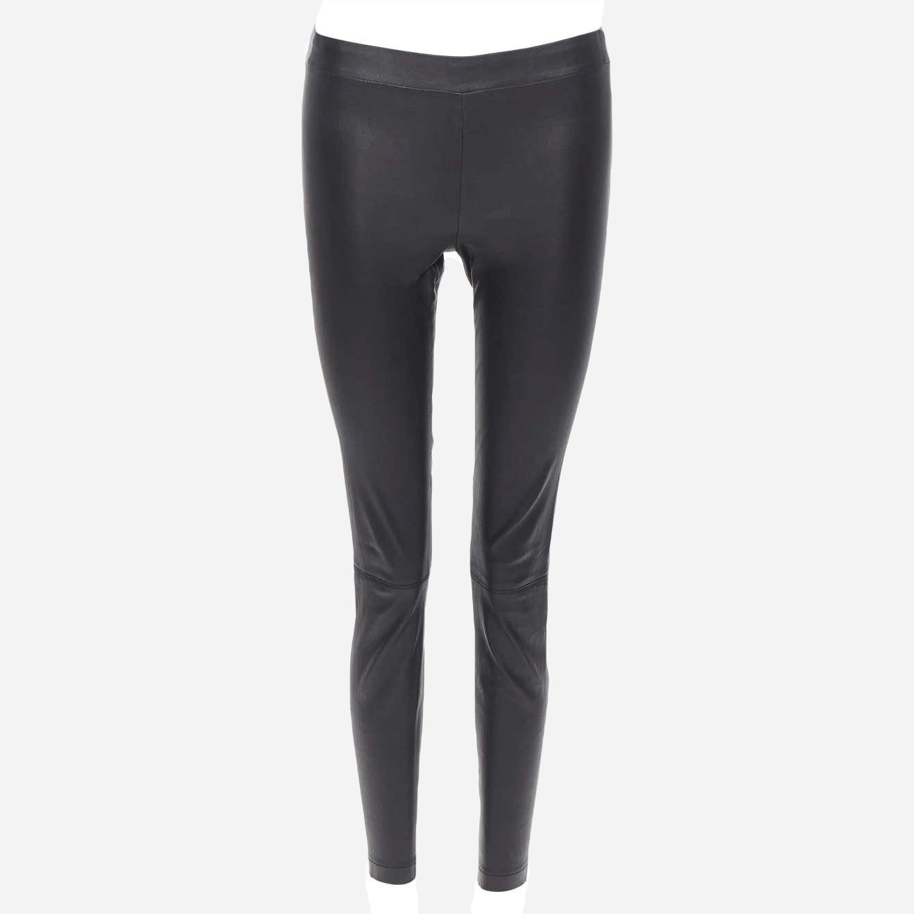 Vince Leather Leggings XS image 3