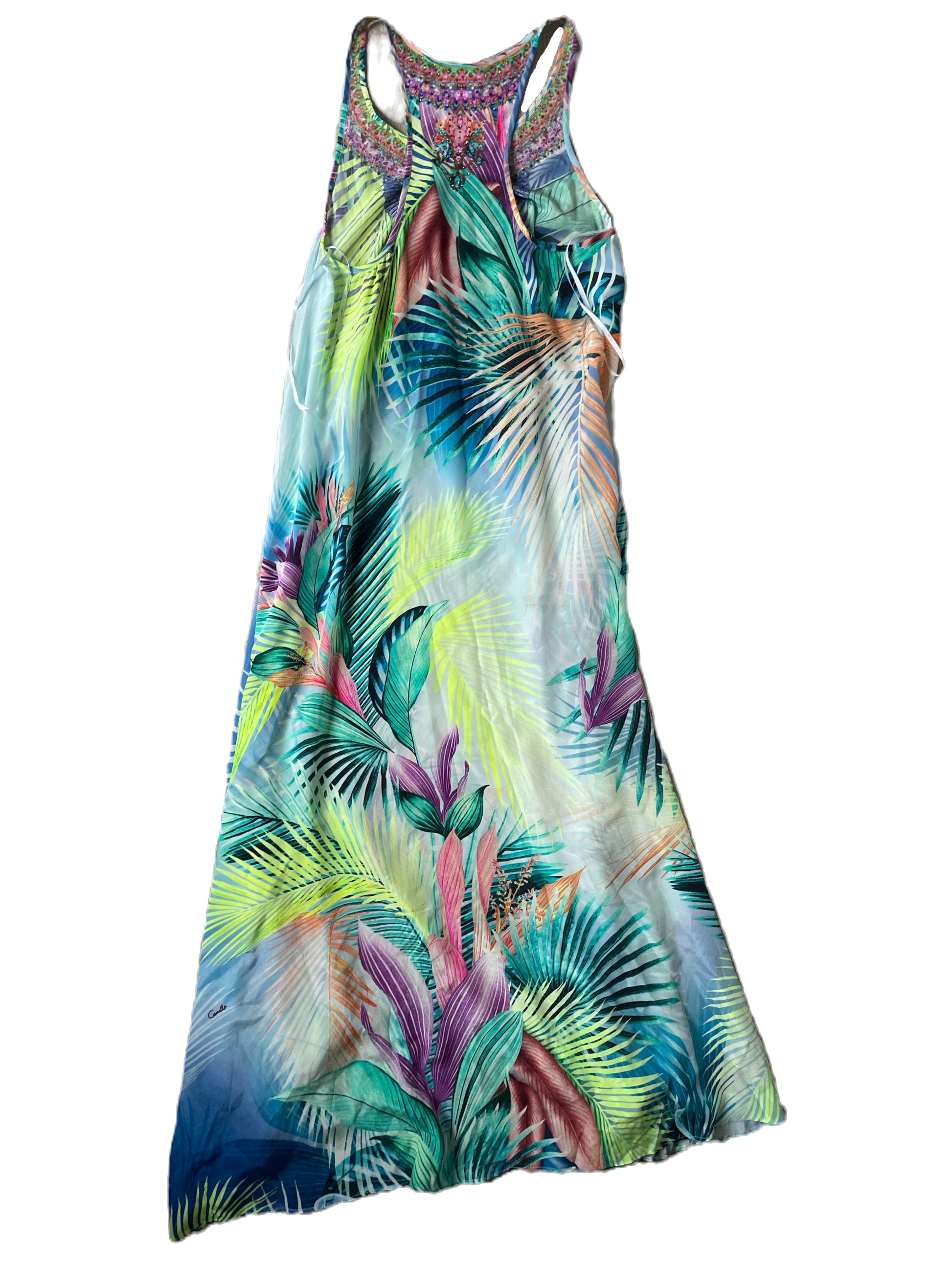 Camilla V-Neck Racerback Dress S image 2