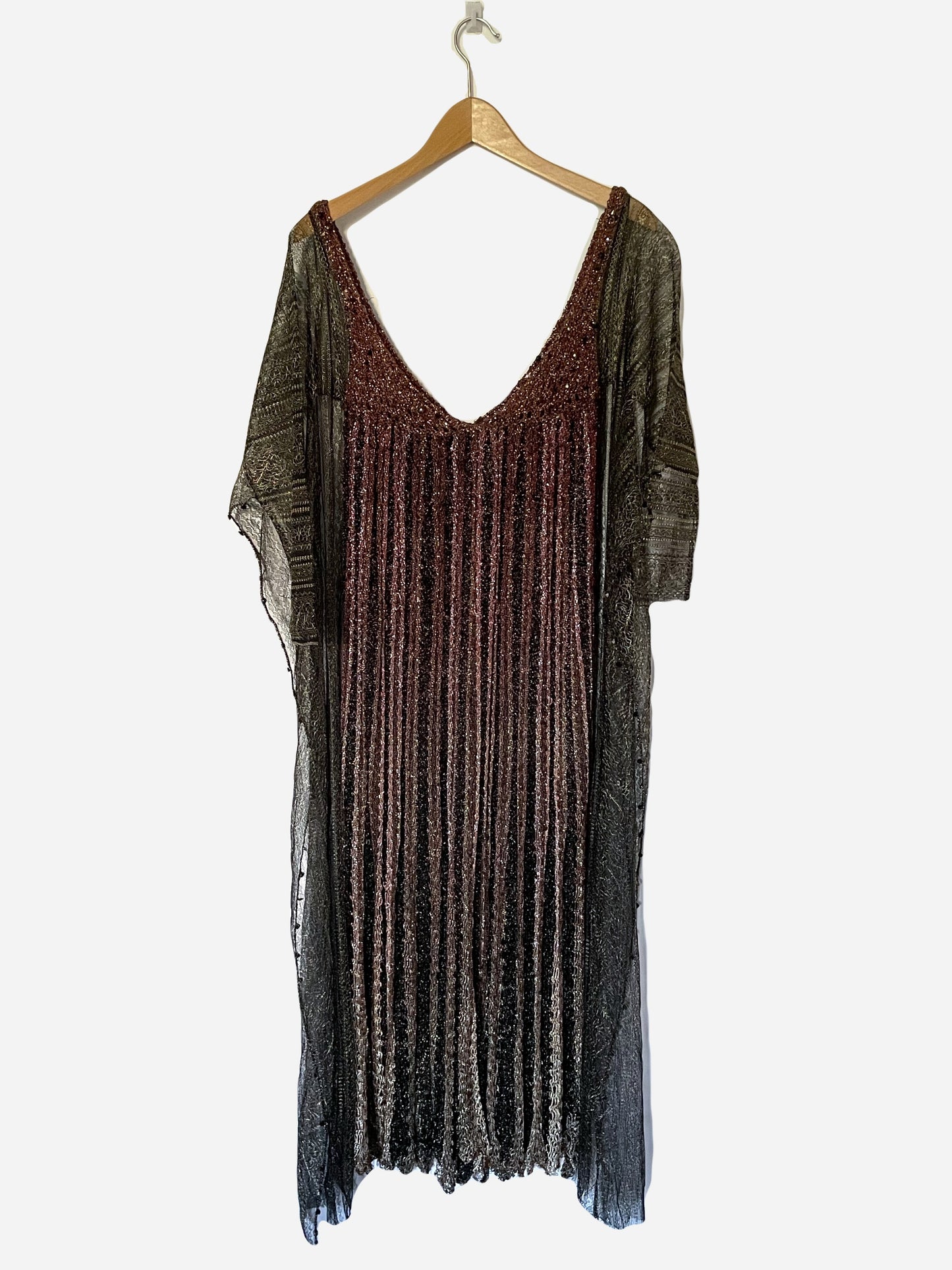 Vintage Mali Firenze Lurex Cover Up S/M image 1