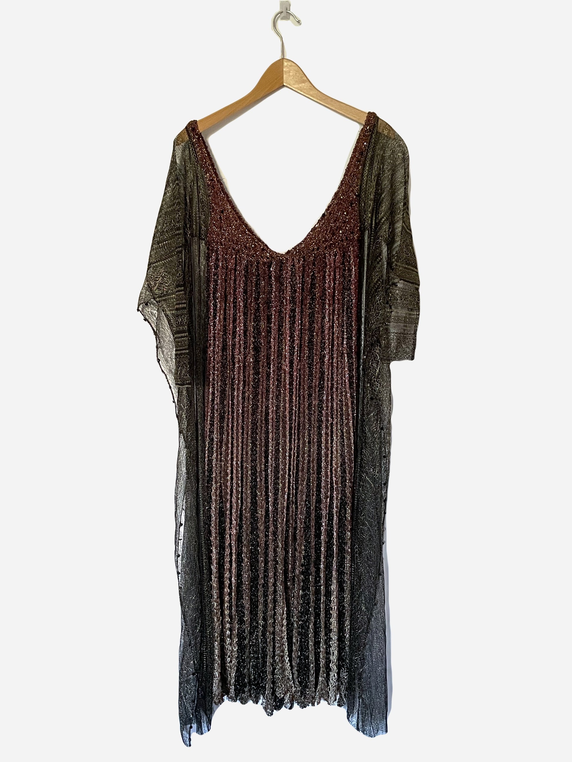 Vintage Mali Firenze Lurex Cover Up S/M image 1