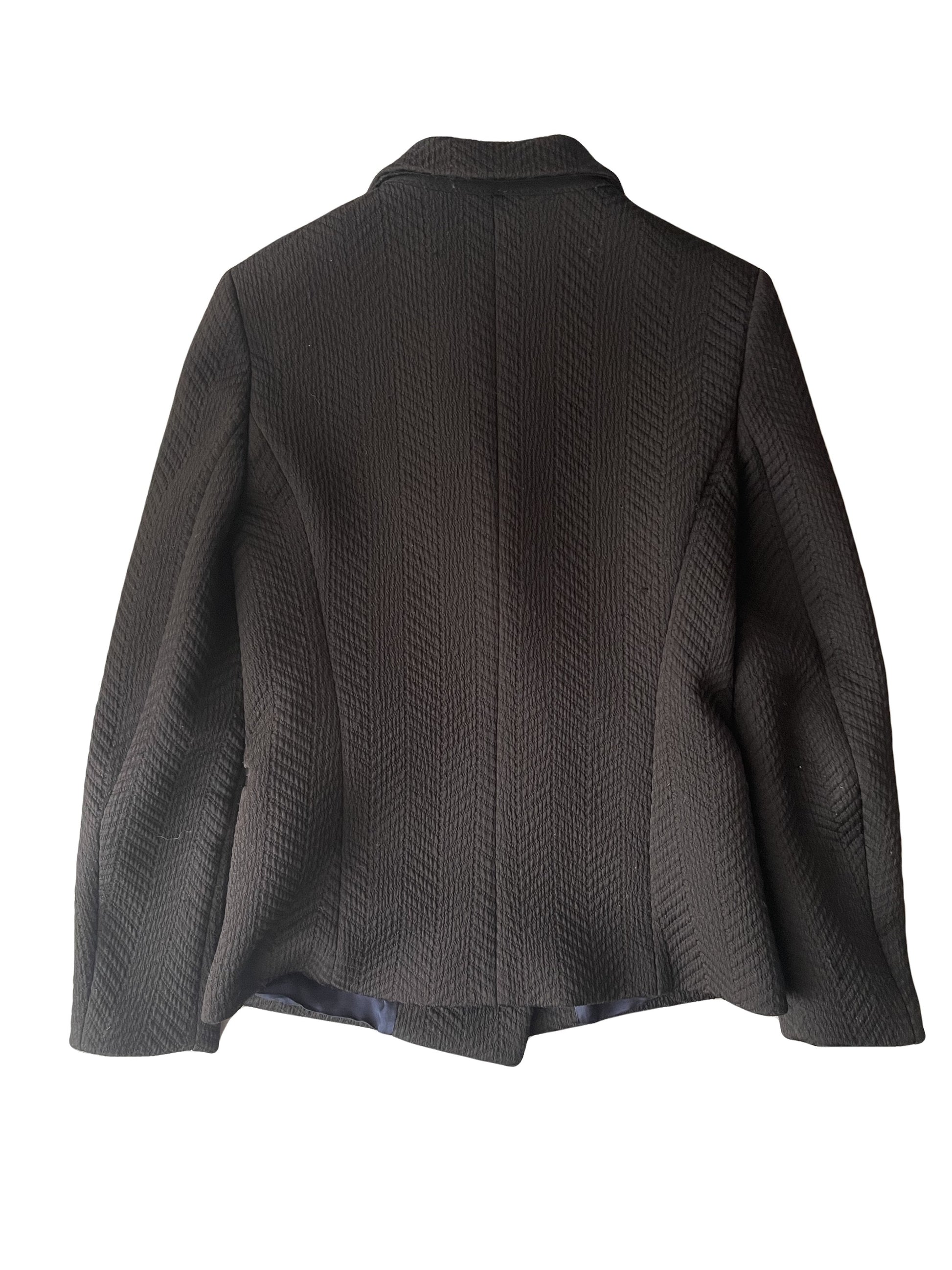 Sandro Textured Blazer UK 10 image 1
