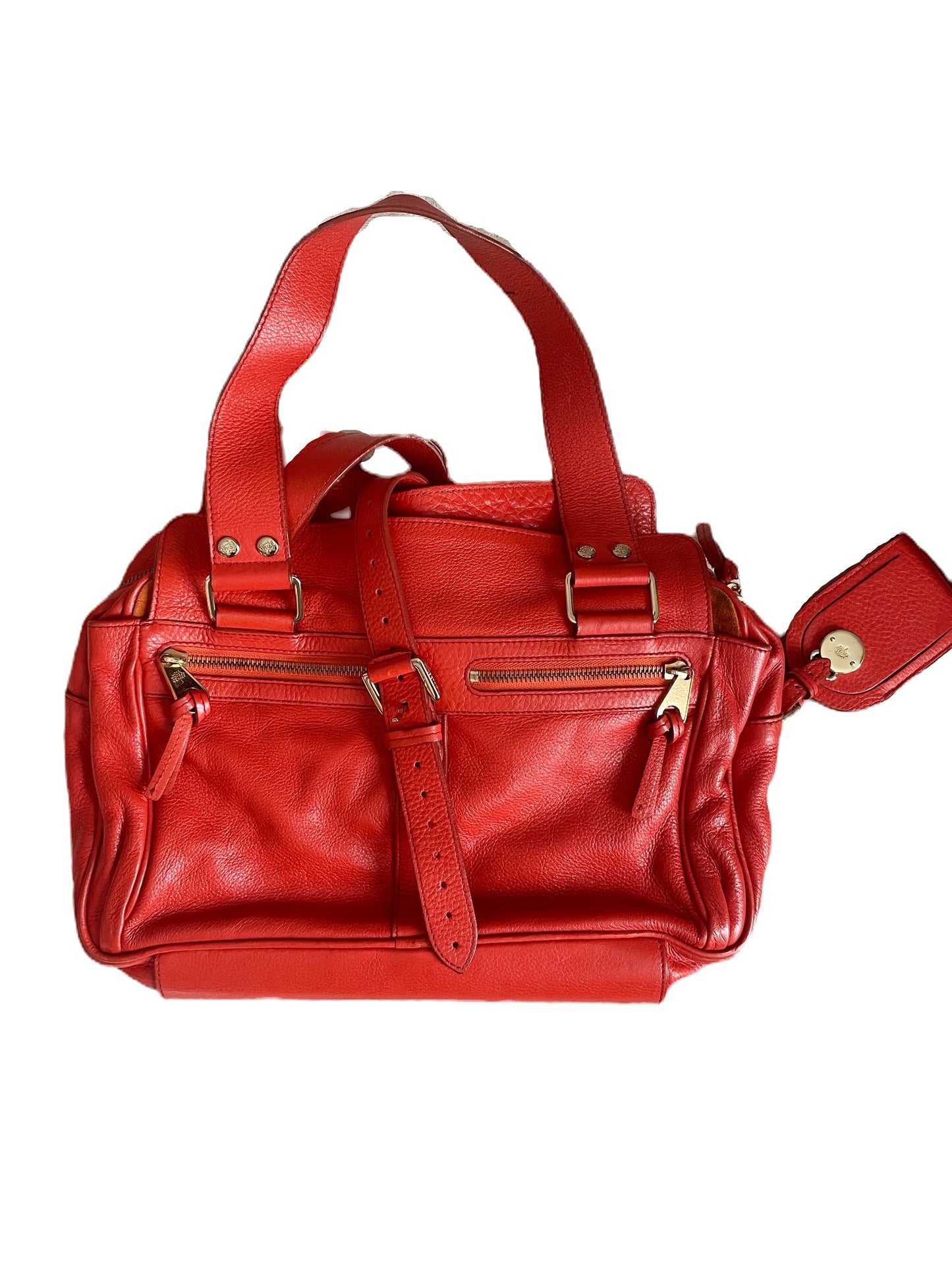 Mulberry Mabel Red Leather Bag image 1