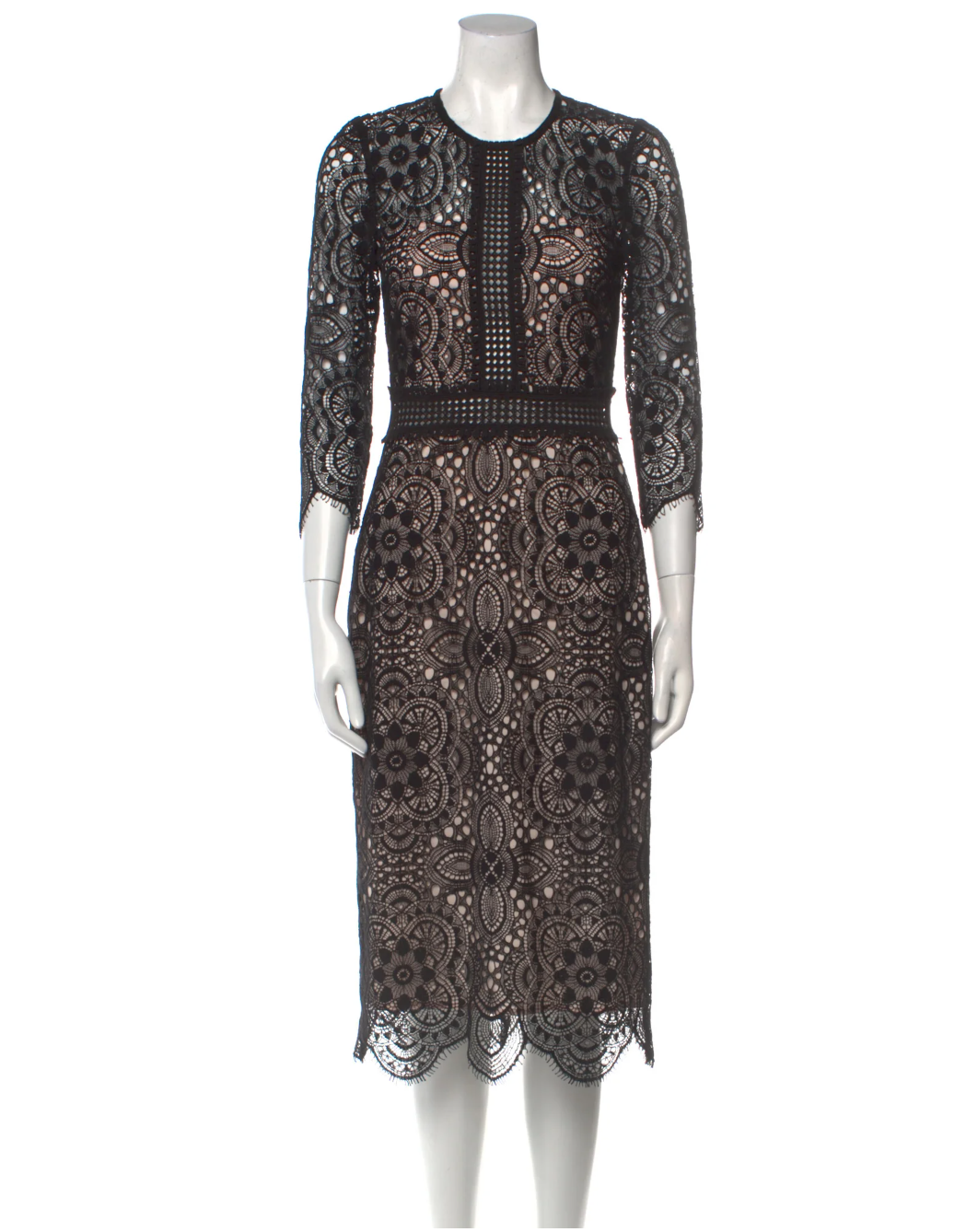 The Kooples Lace Midi Dress S image 1