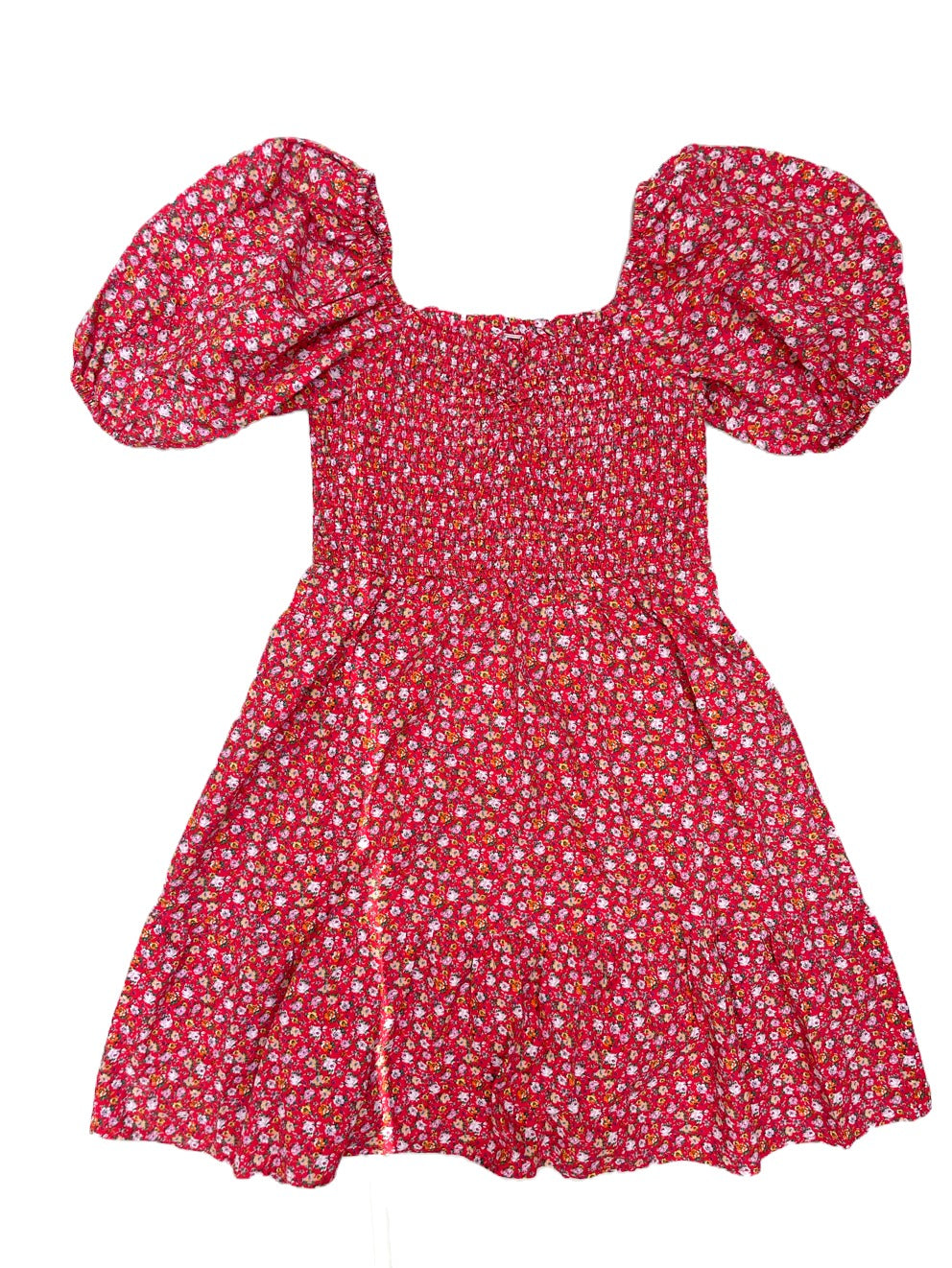 Mango Floral Print Dress S image 0