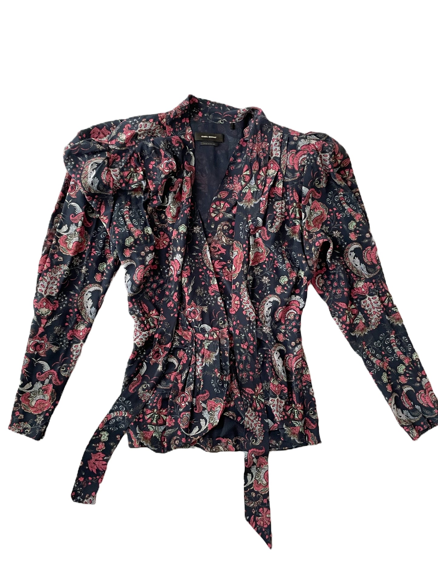 Isabel Marant Batozia Print Blouse UK 8 image 1