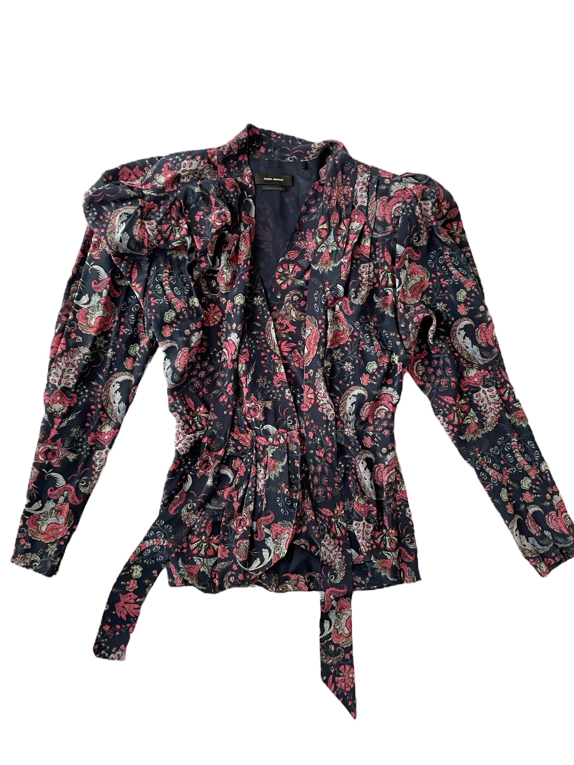 Isabel Marant Batozia Print Blouse UK 8 image 1