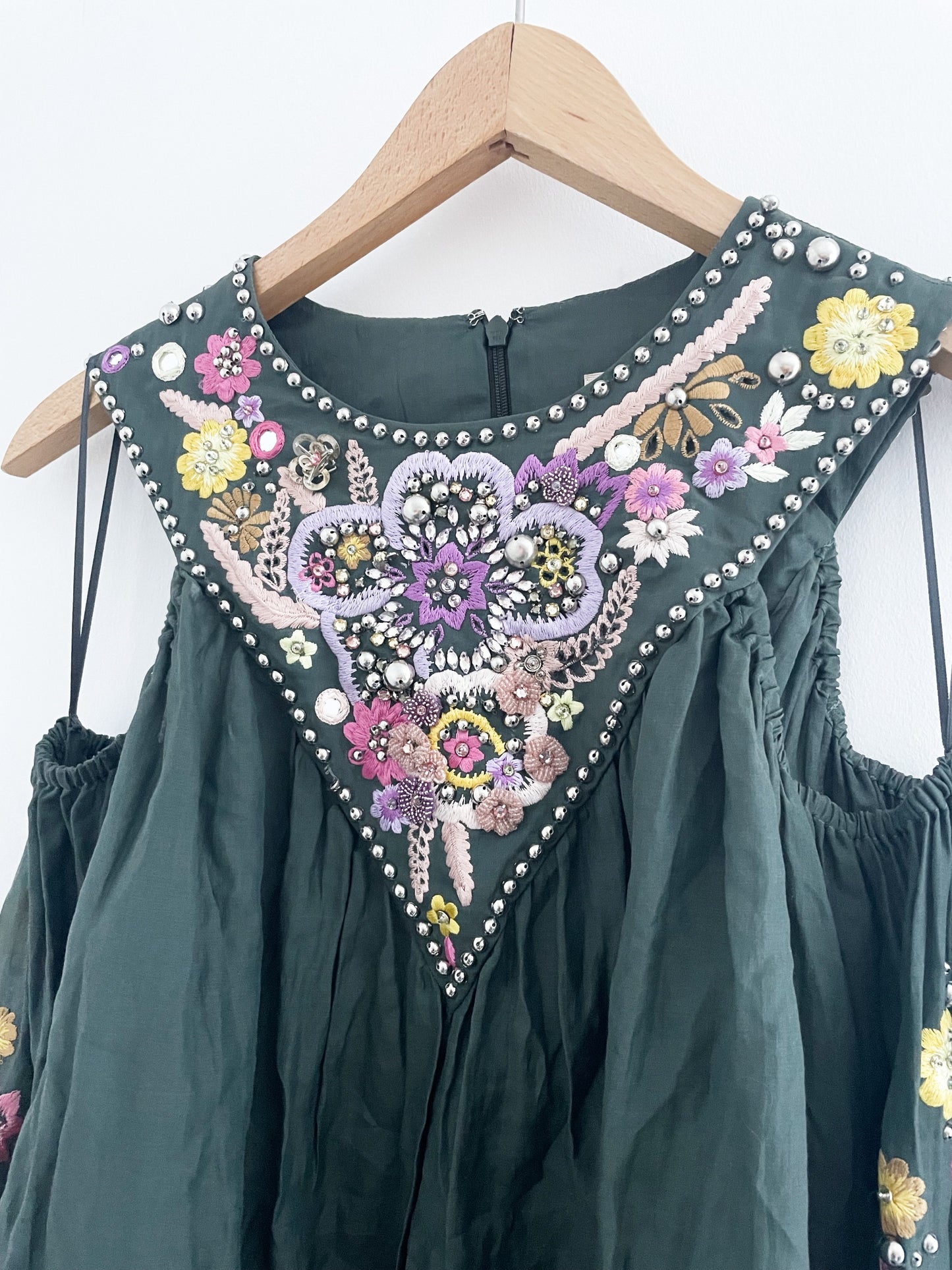 Emilio Pucci Cold-Shoulder Top UK 12 image 2