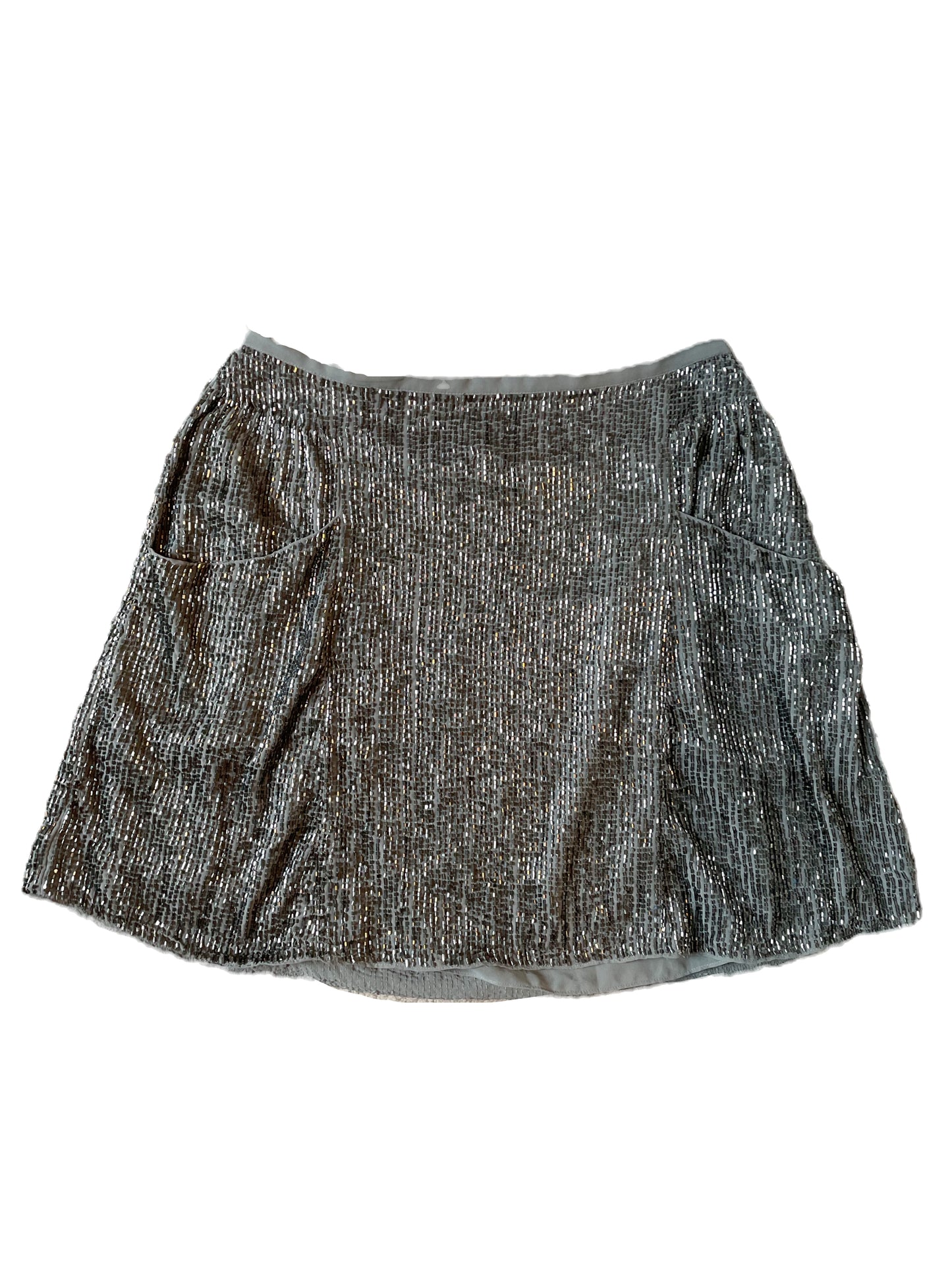 Club Monaco Beaded Mini Skirt UK 12 image 0