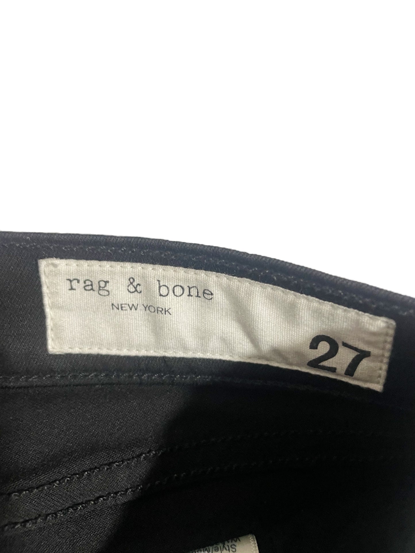 Rag & Bone Cropped Ankle Skinny Jeans 27" image 2