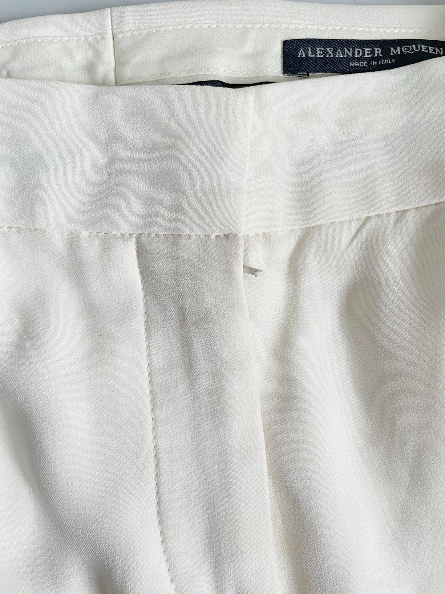 Alexander Mcqueen Cropped Tailored Trouser UK 12 image 3