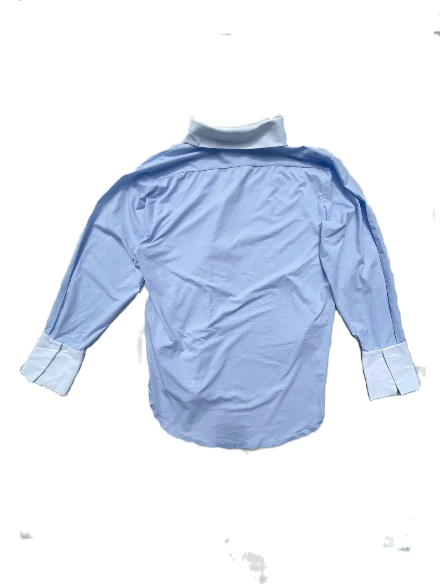 Dai Blue Stretch Relaxed Shirt XS image 1