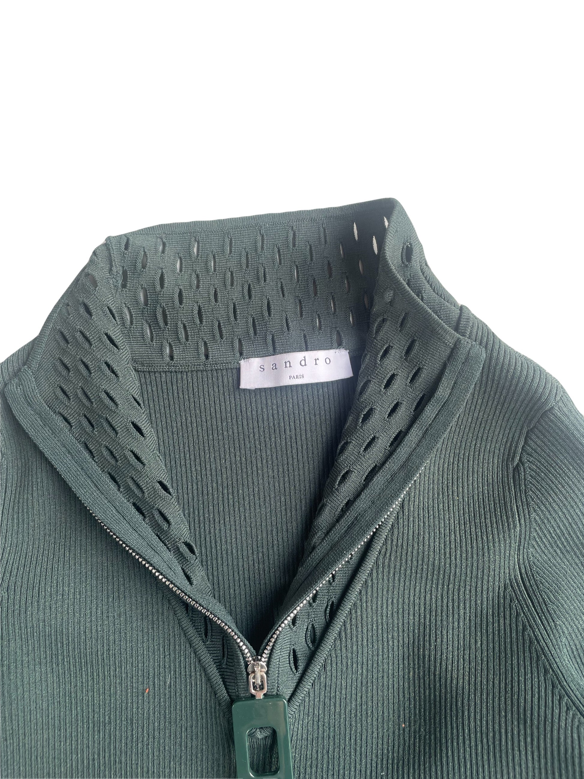 Sandro Green Knit XS/S image 3