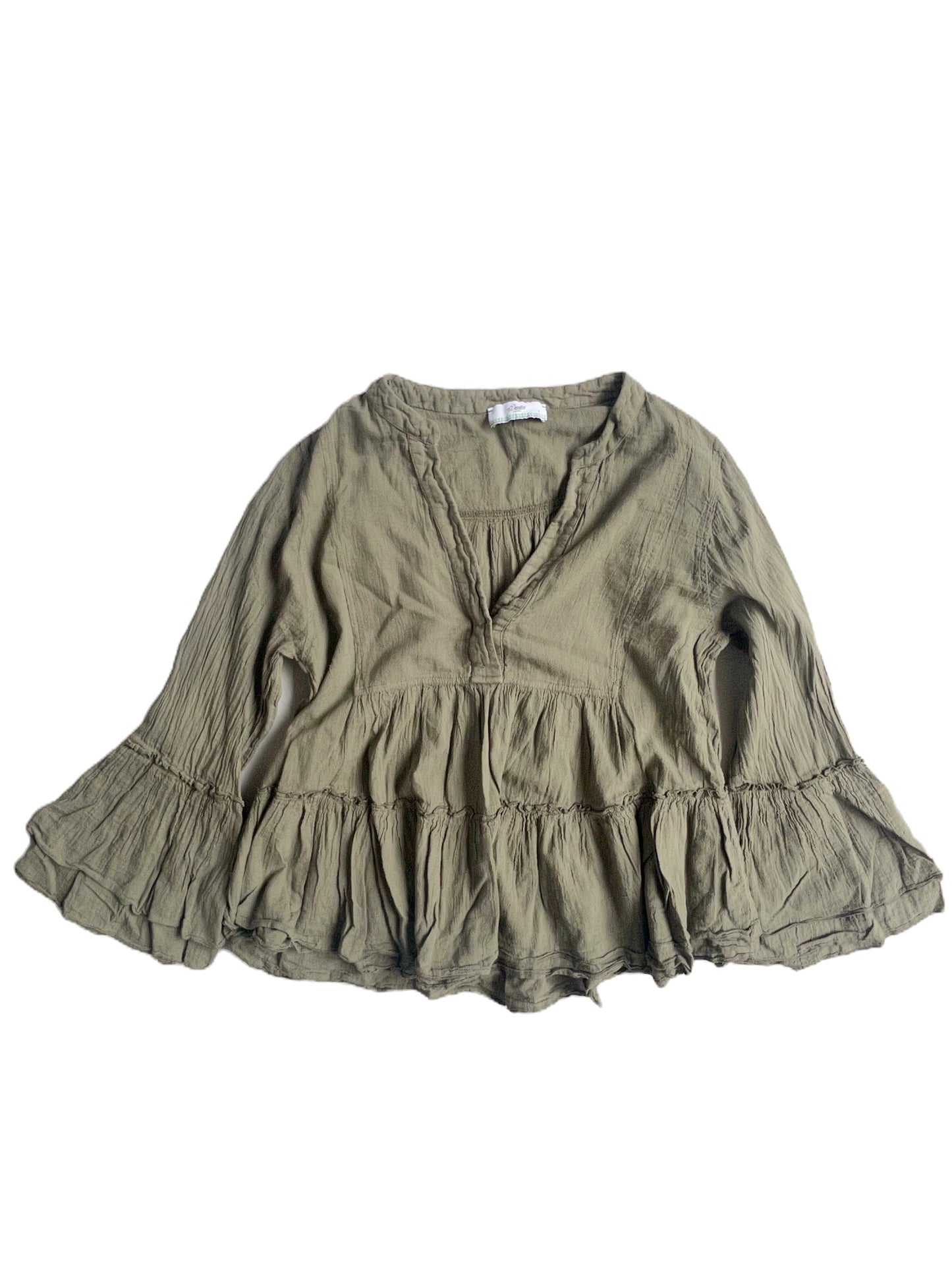 Devotion Twins Khaki Blouse S image 0