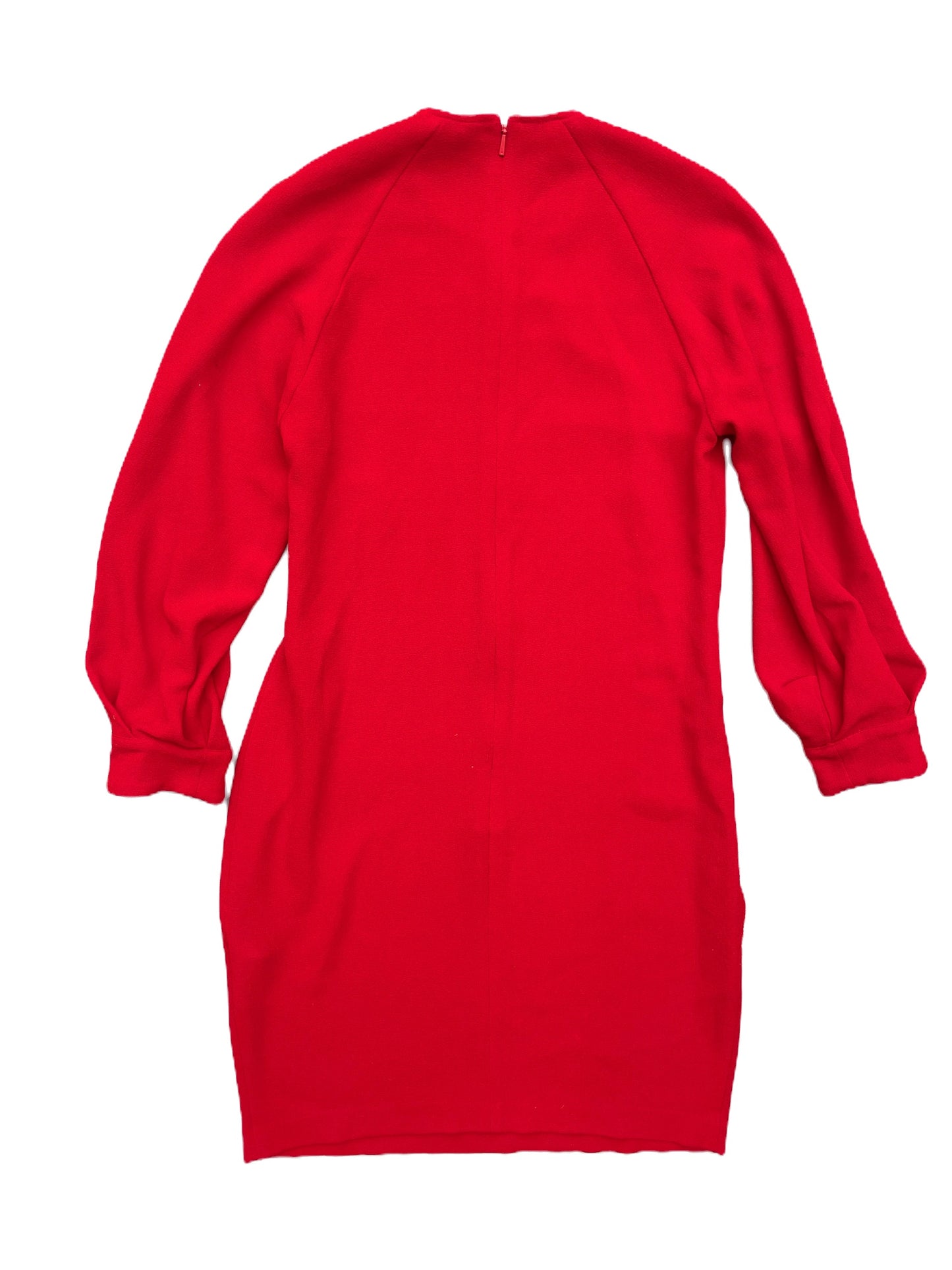 Whistles Red Crepe Dress UK 8 image 1