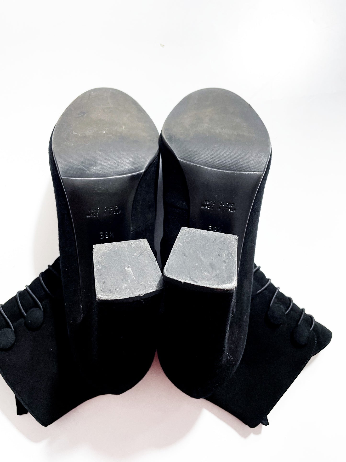 Alberto Zago x Made the Edit Suede Boots UK 5.5 image 3