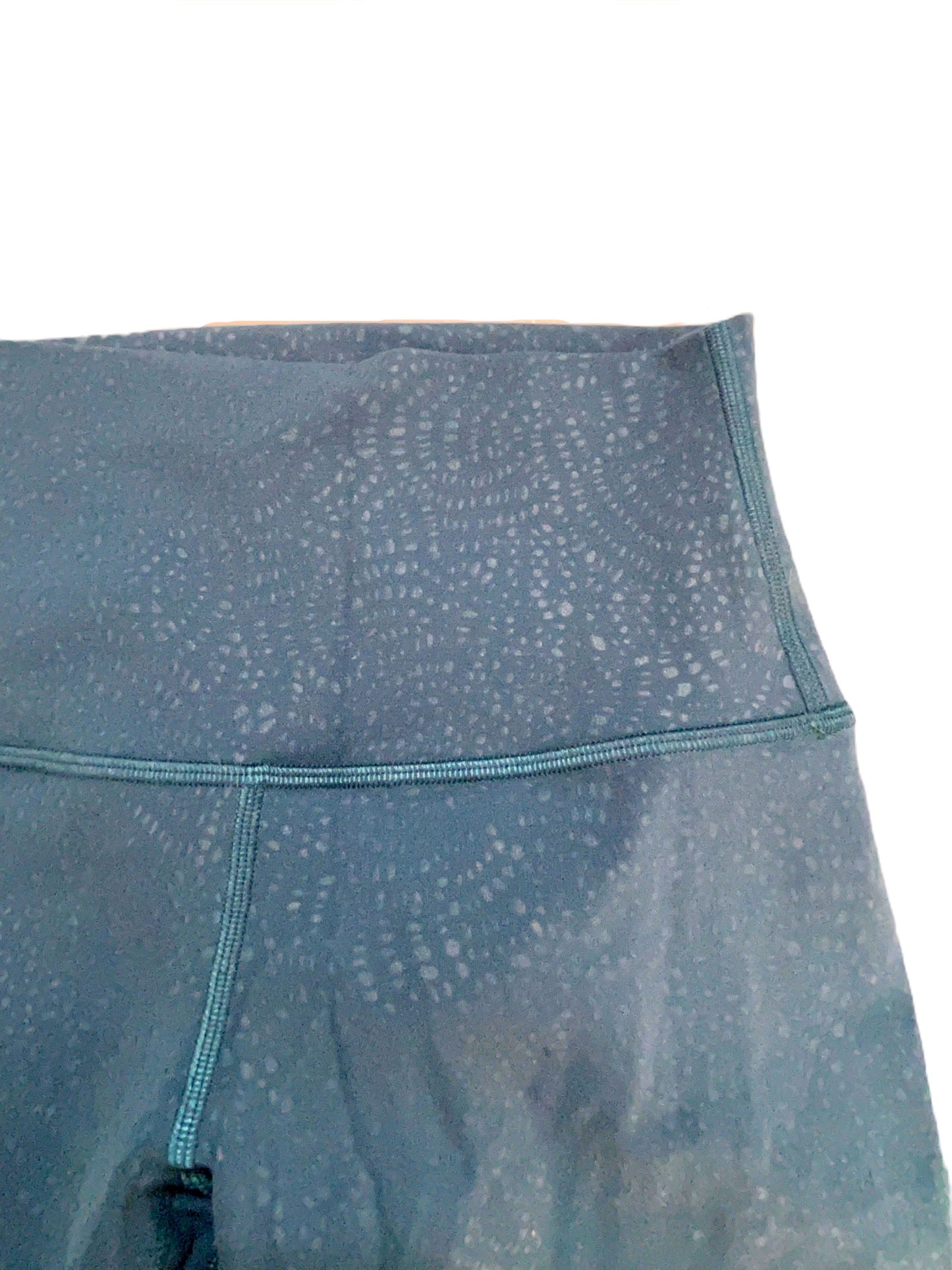 Lululemon Teal Leggings Size 2 image 4