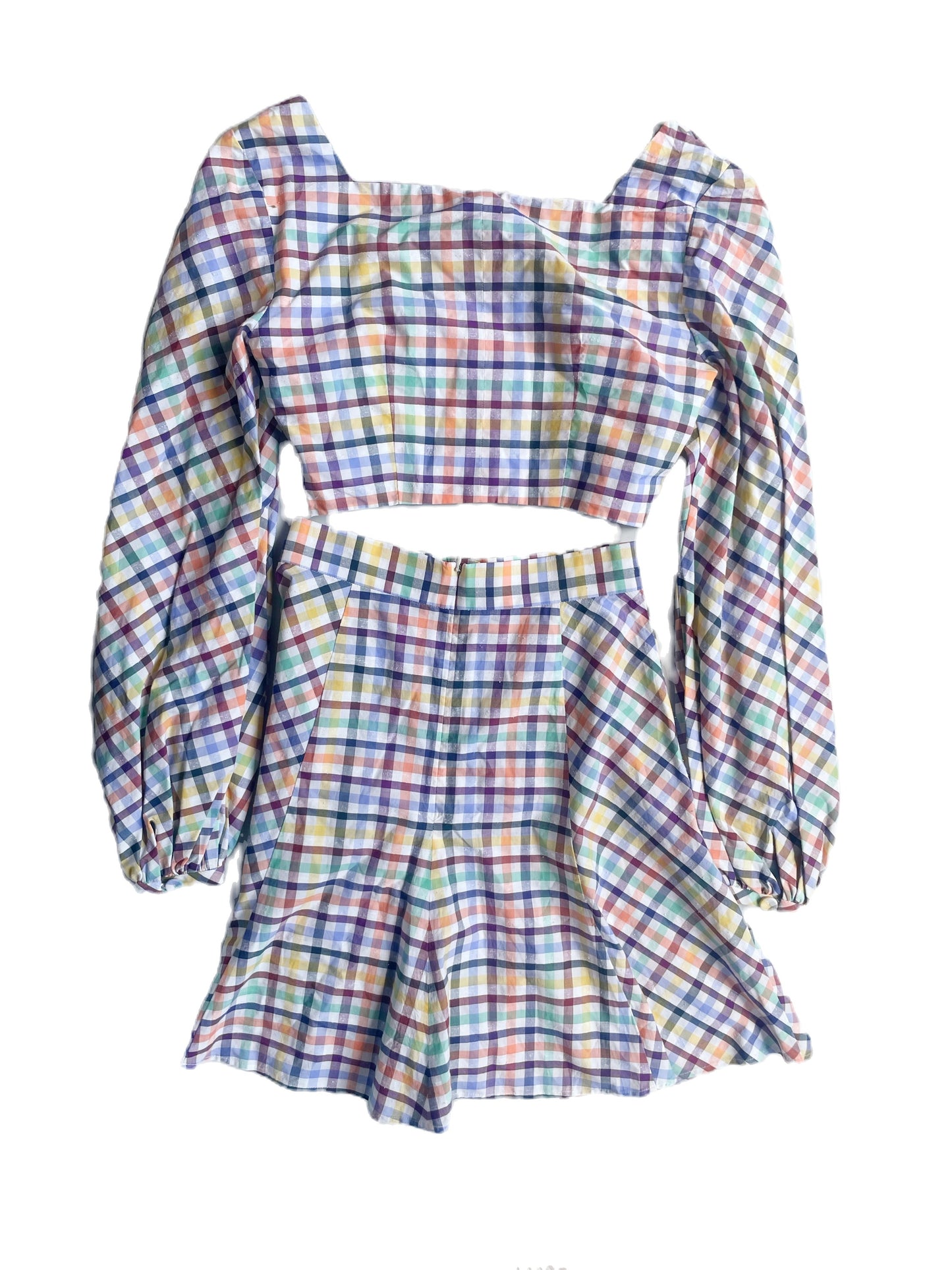 Petersyn Check Top & Skirt S image 1